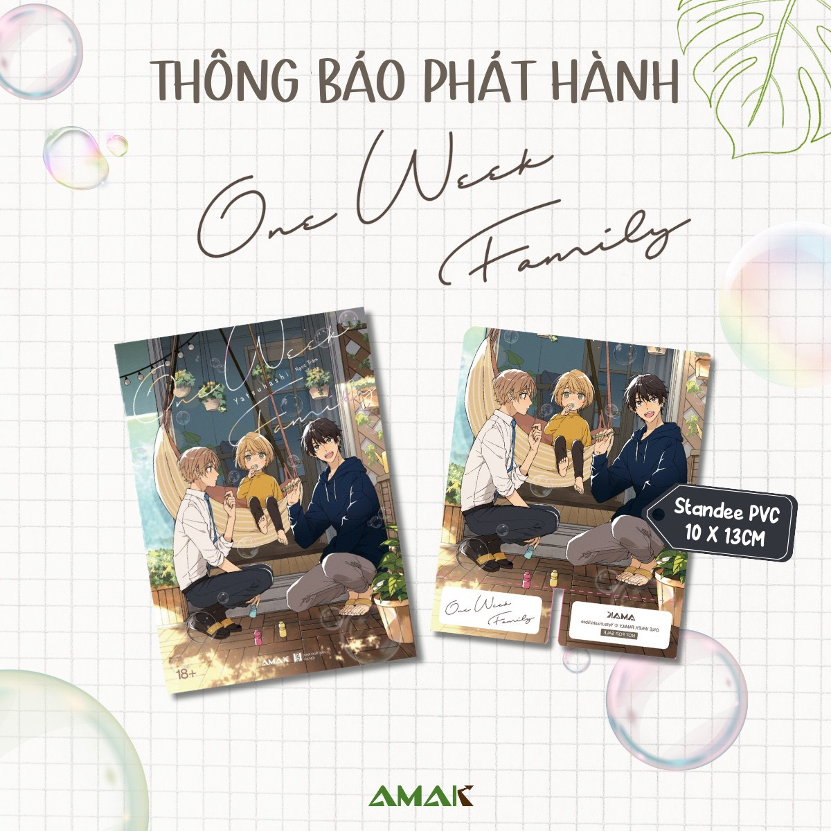 one week family - tặng kèm pvc standee