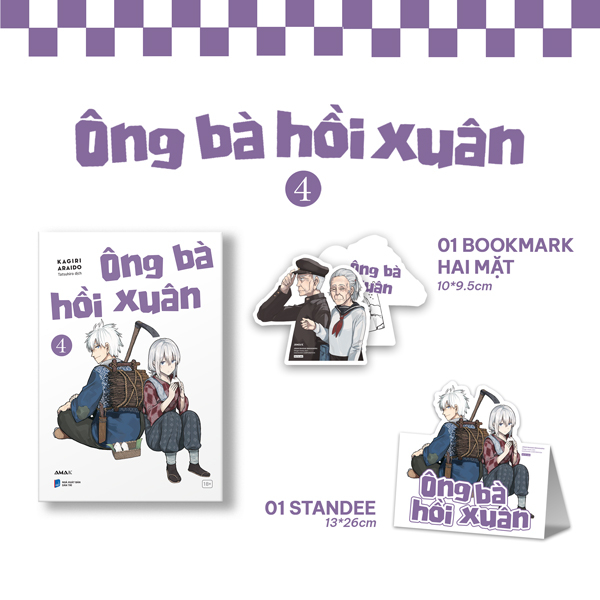 ông bà hồi xuân - tập 4 - tặng kèm bookmark hai mặt + standee giấy