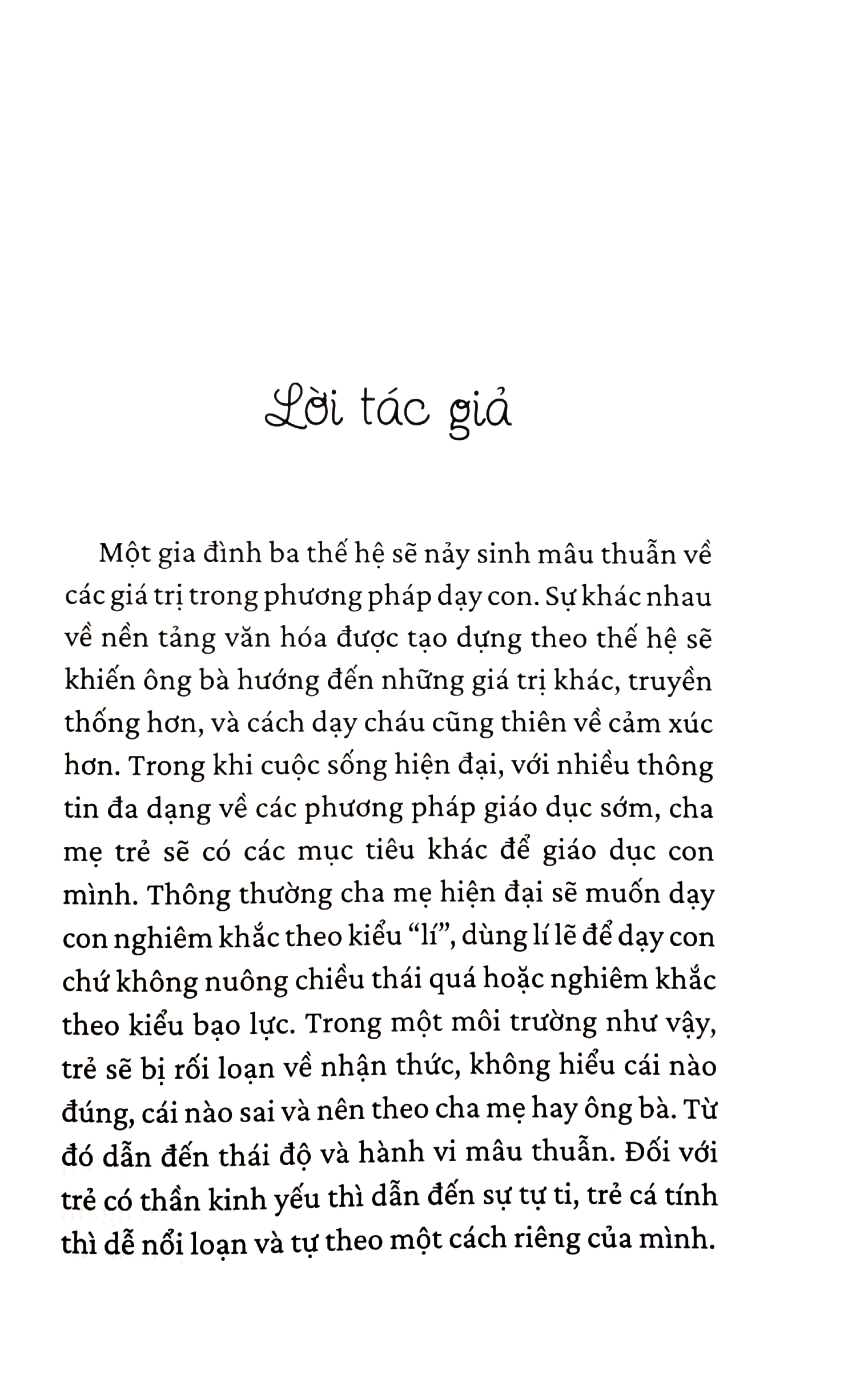 ông bà thông thái, bố mẹ thông suốt - dạy con thông minh