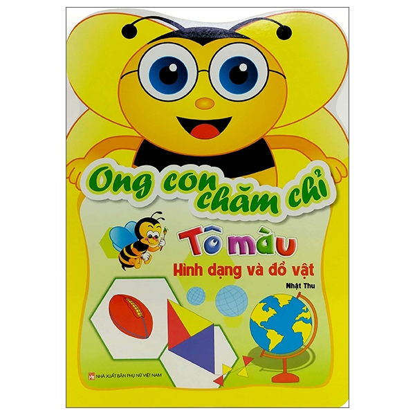 ong con chăm chỉ - tô màu hình dạng và đồ vật