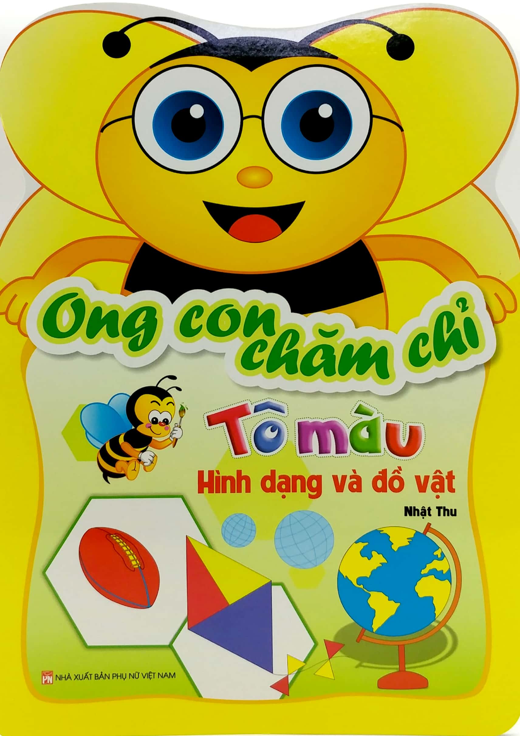 ong con chăm chỉ - tô màu hình dạng và đồ vật