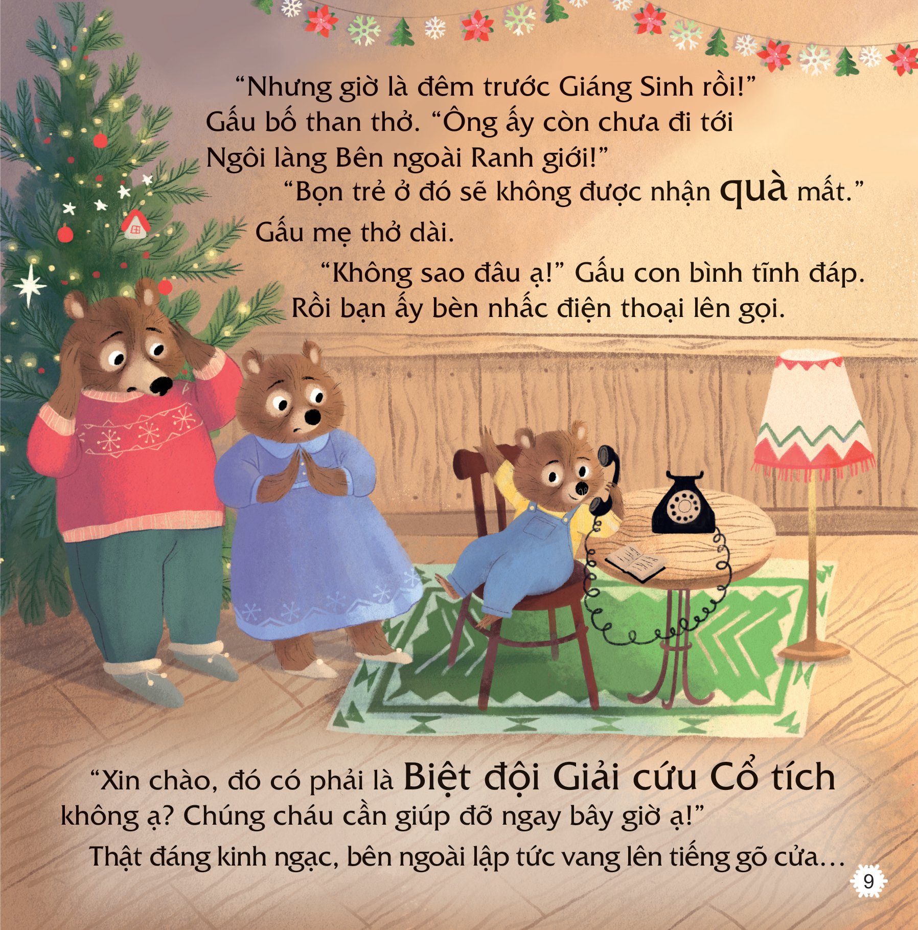 ông già noel và biệt đội giải cứu cổ tích