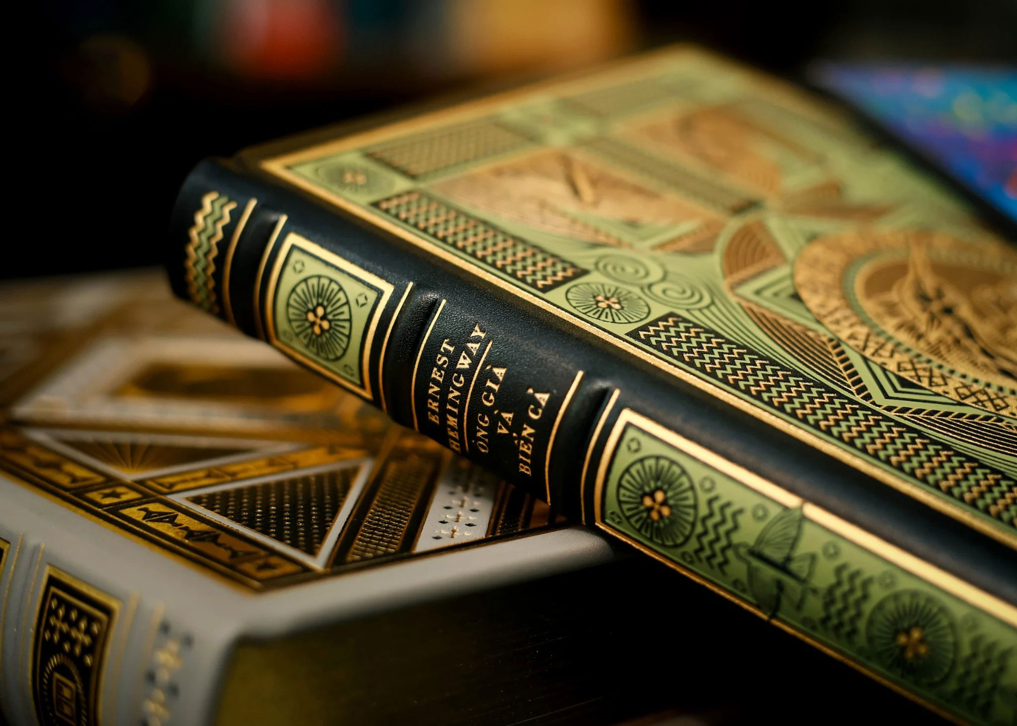 ông già và biển cả - ấn bản giới hạn - bìa da microfiber