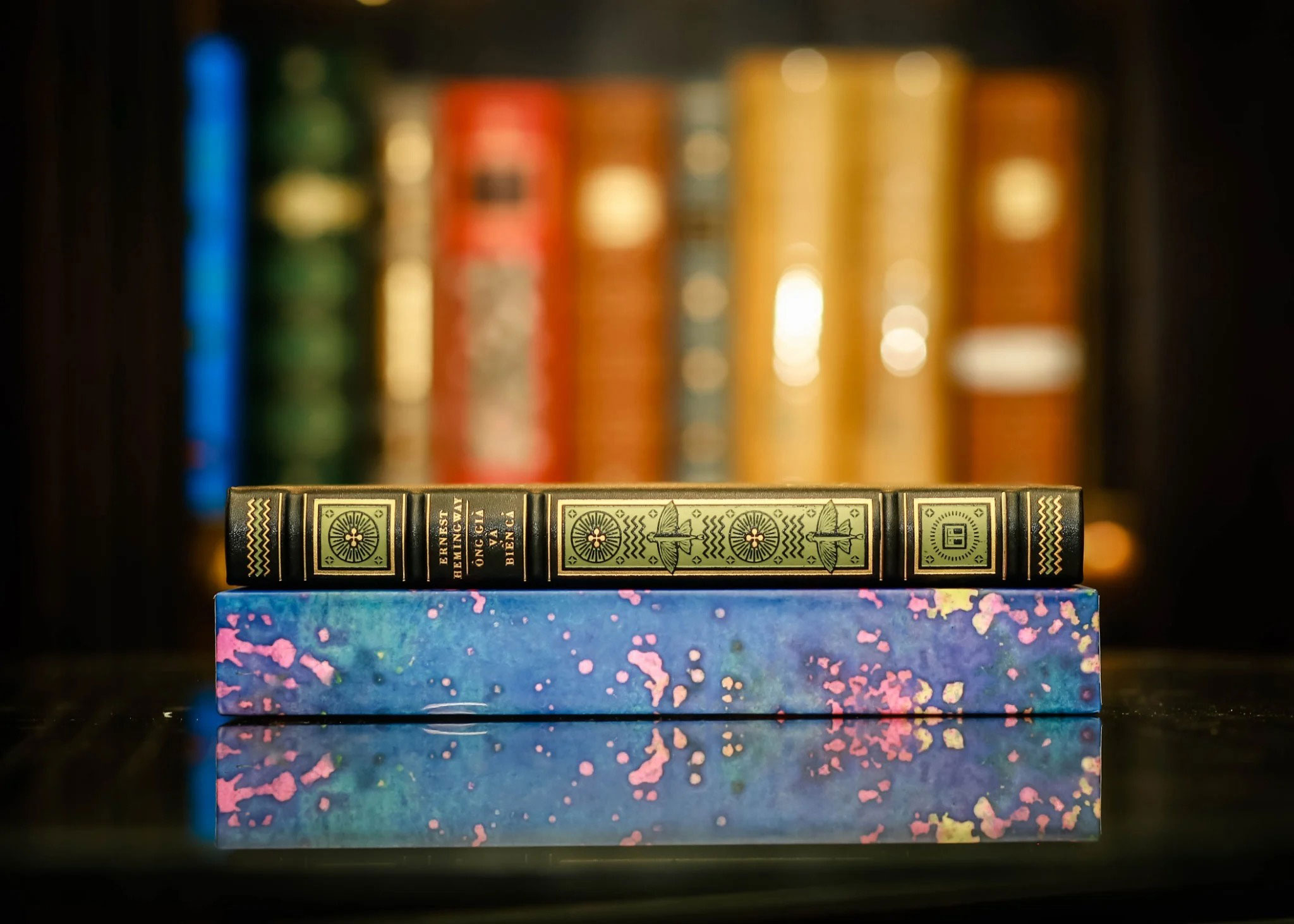 ông già và biển cả - ấn bản giới hạn - bìa da microfiber