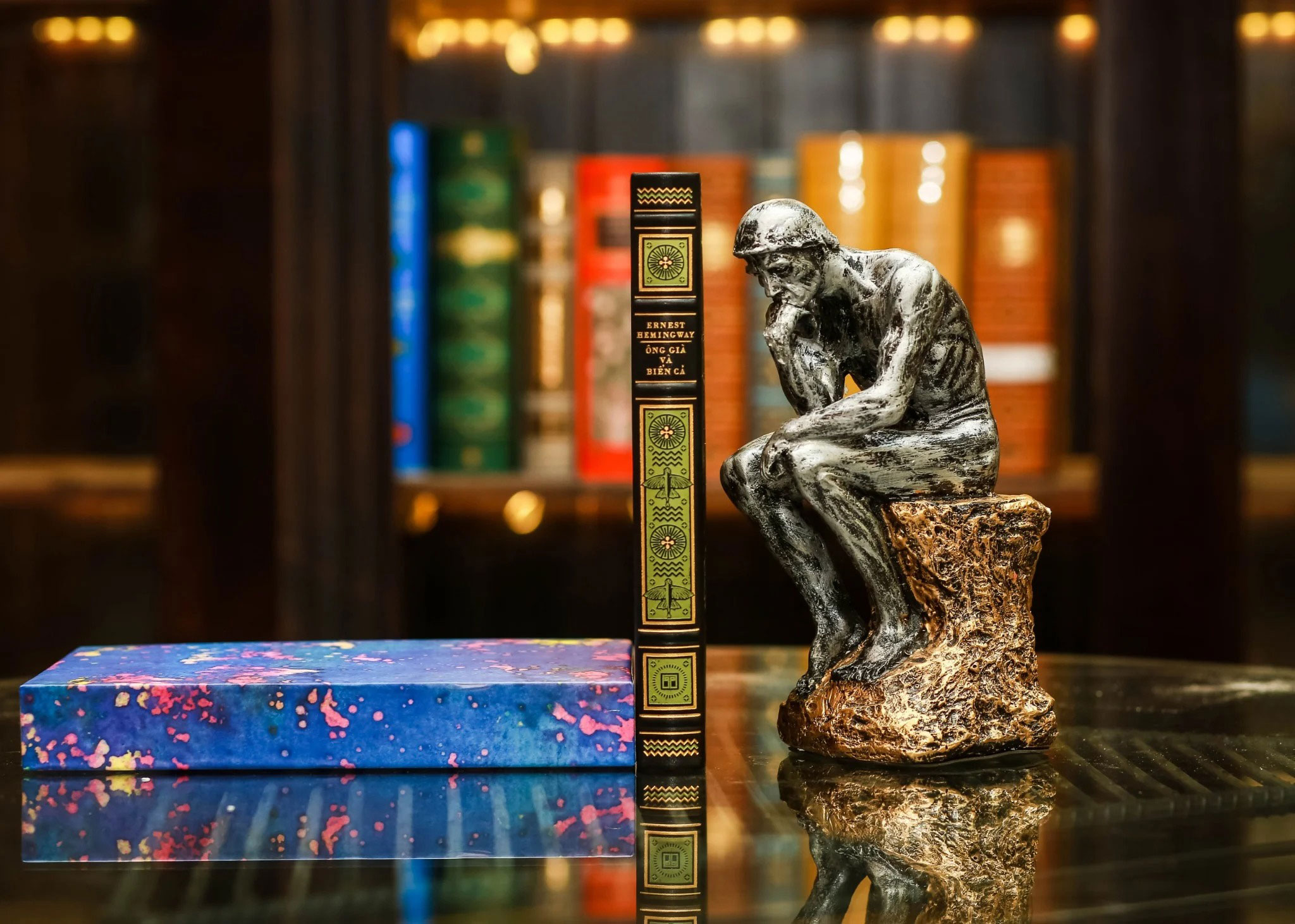 ông già và biển cả - ấn bản giới hạn - bìa da microfiber