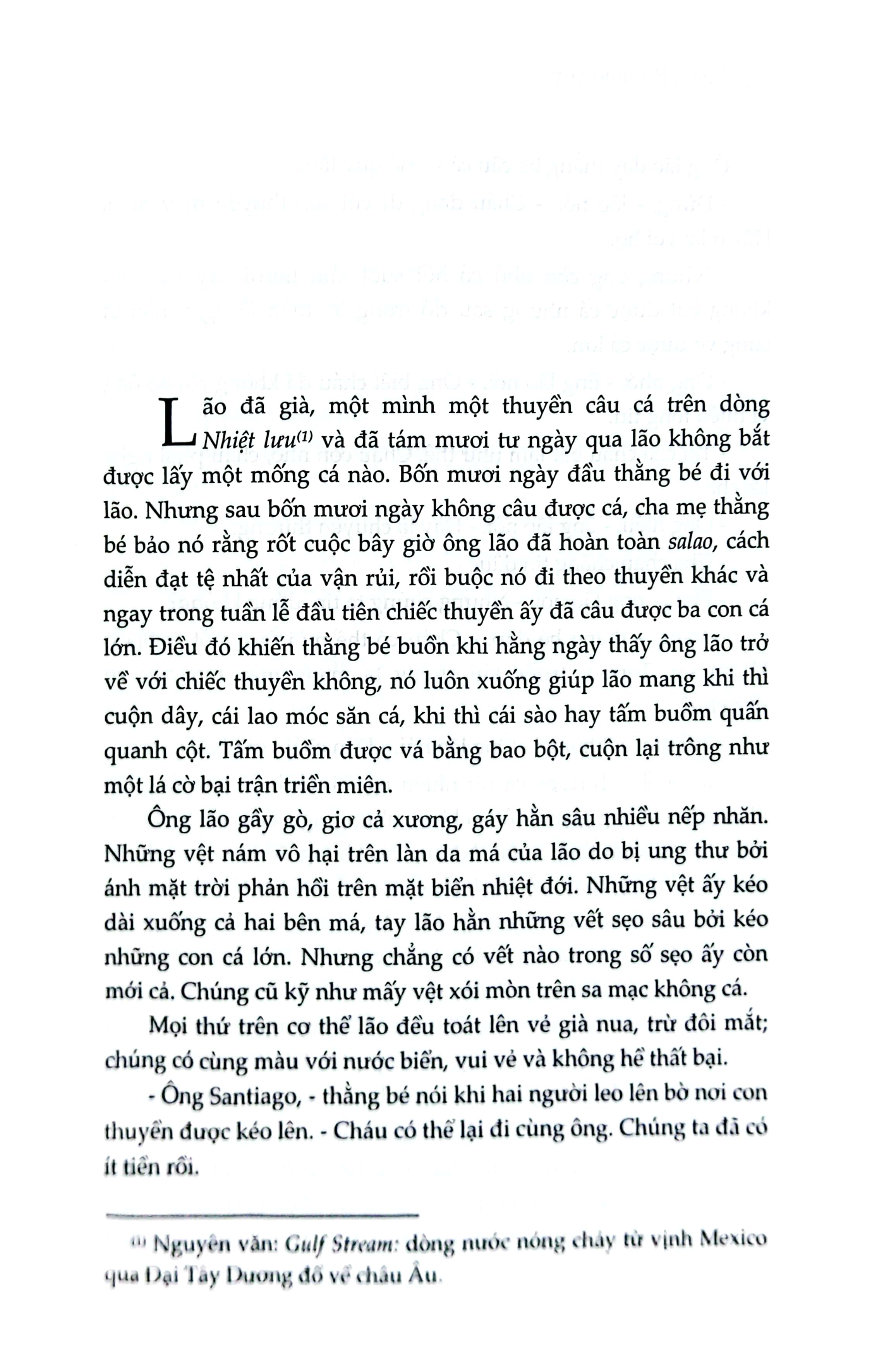 ông già và biển cả - bìa cứng