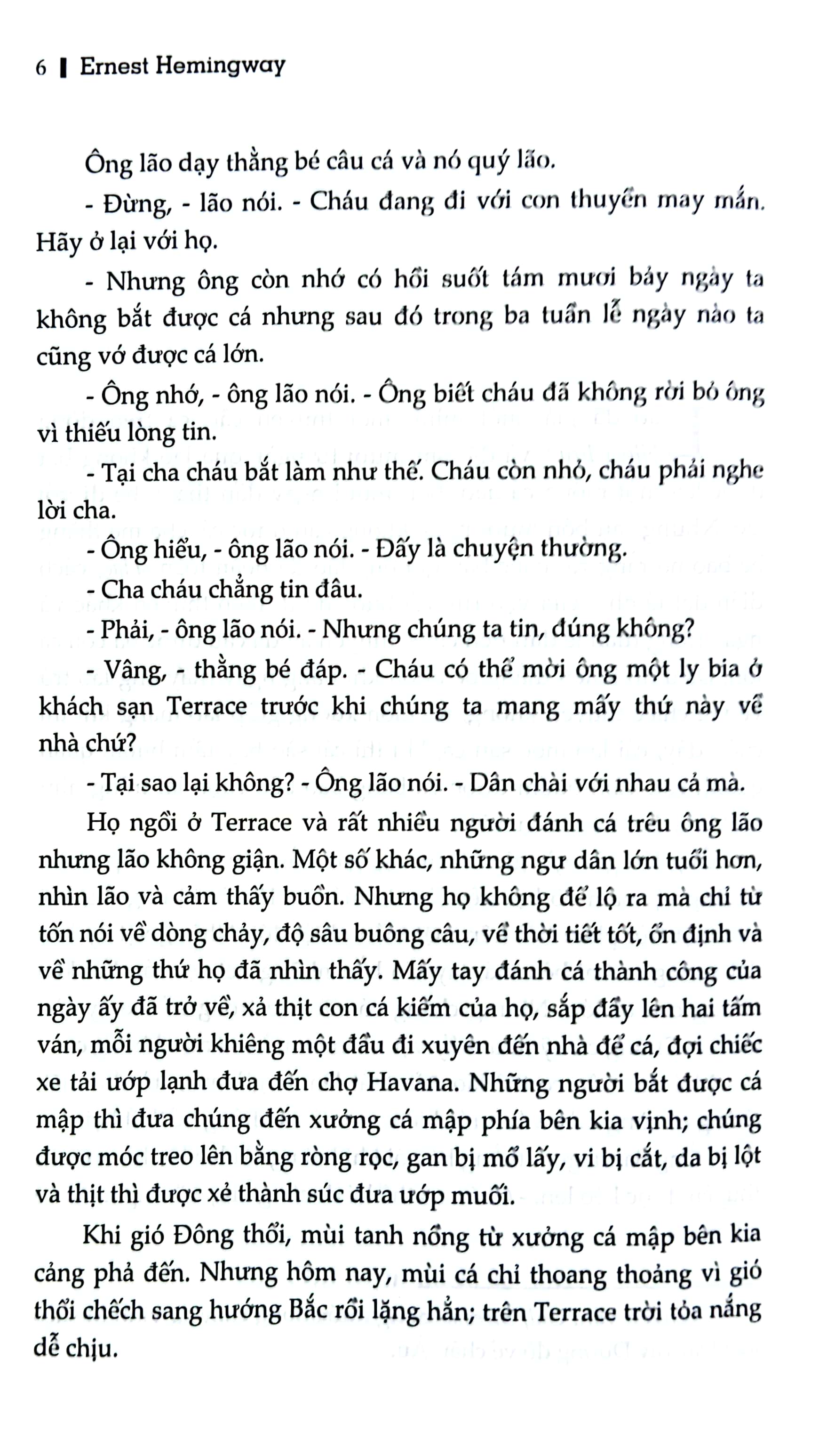 ông già và biển cả - bìa cứng