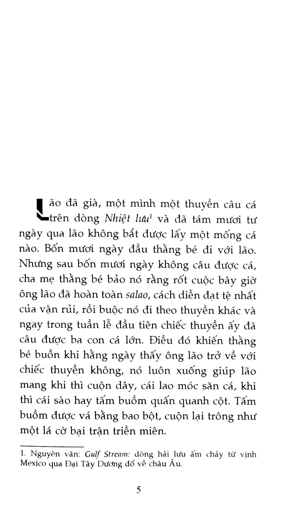 ông già và biển cả (tái bản 2018)