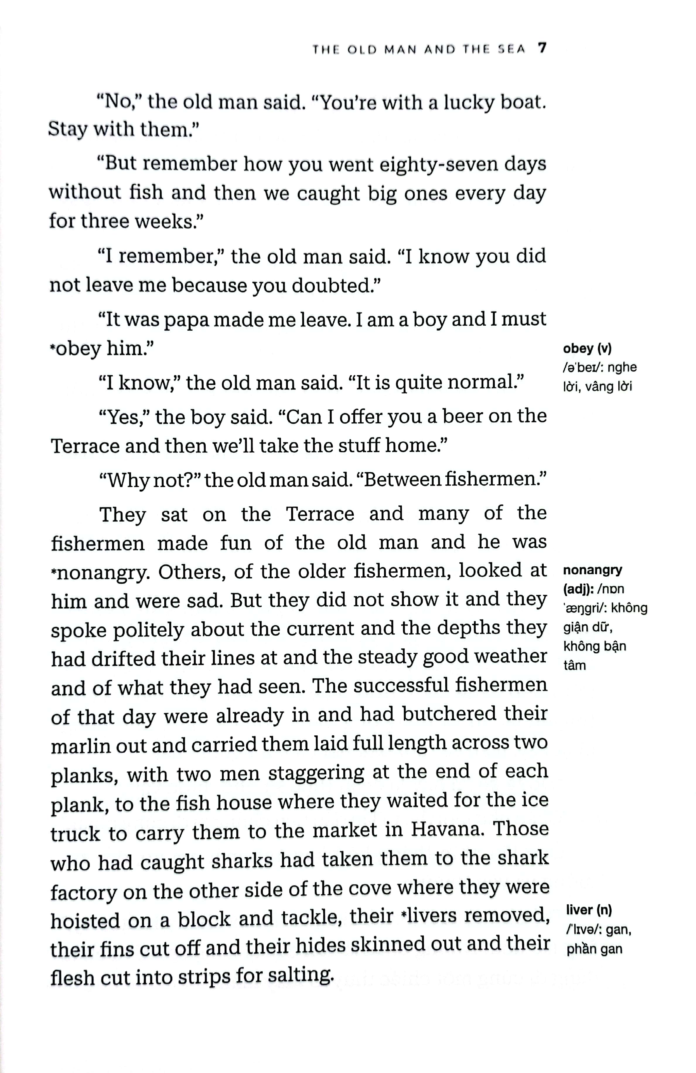 ông già và biển cả - the old man and the sea (sách song ngữ)