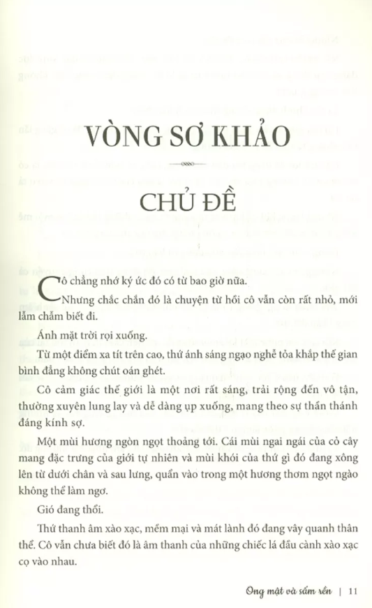 ong mật và sấm rền
