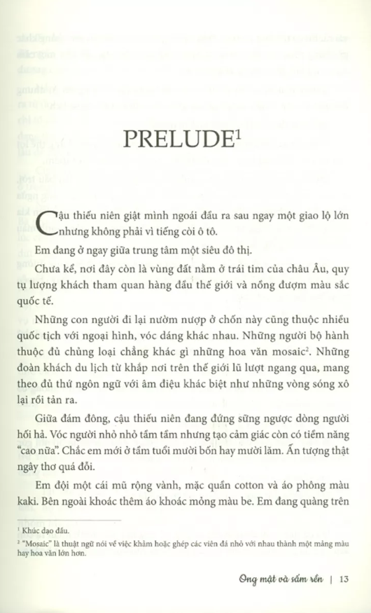 ong mật và sấm rền