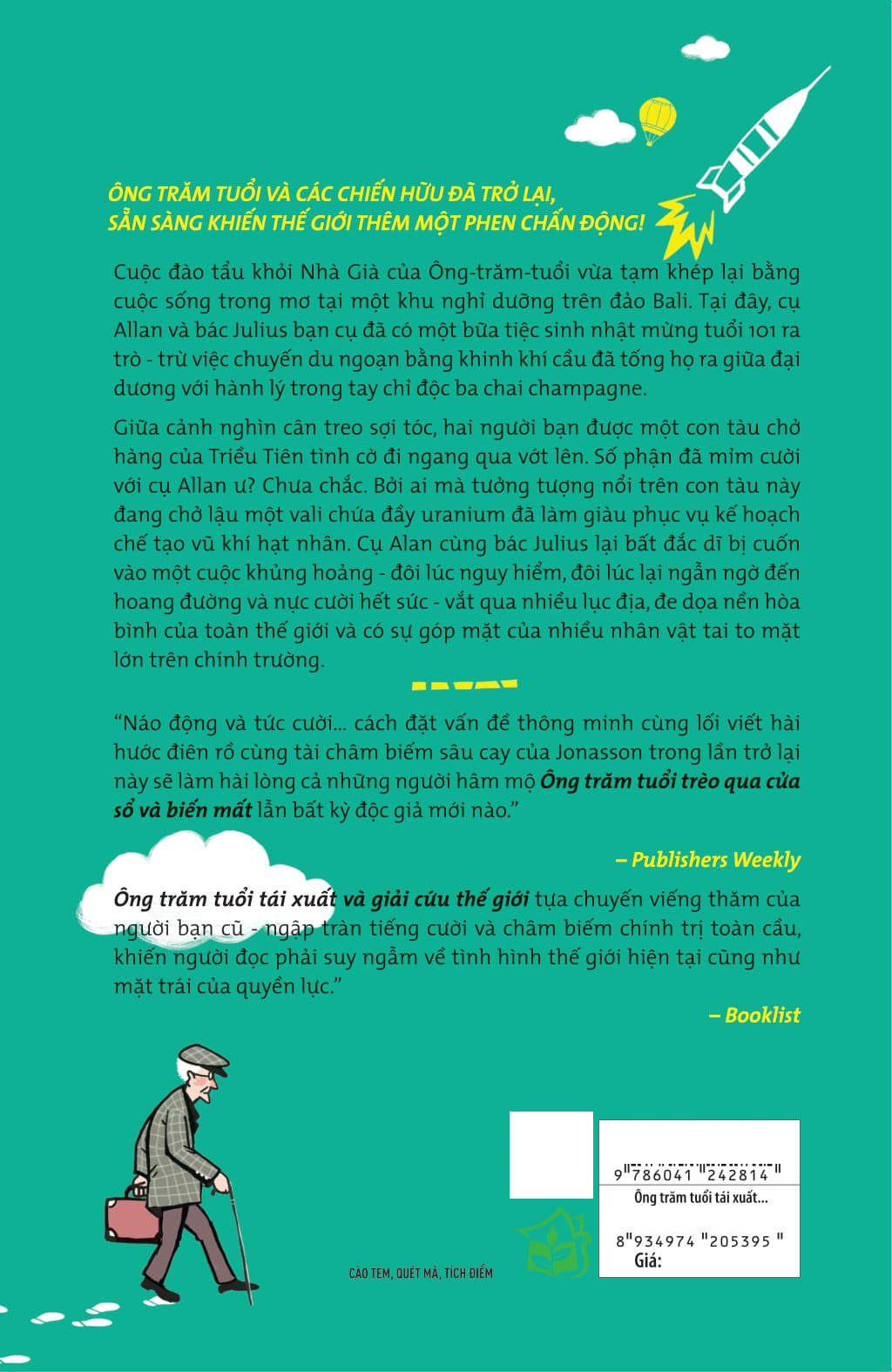 ông trăm tuổi tái xuất và giải cứu thế giới
