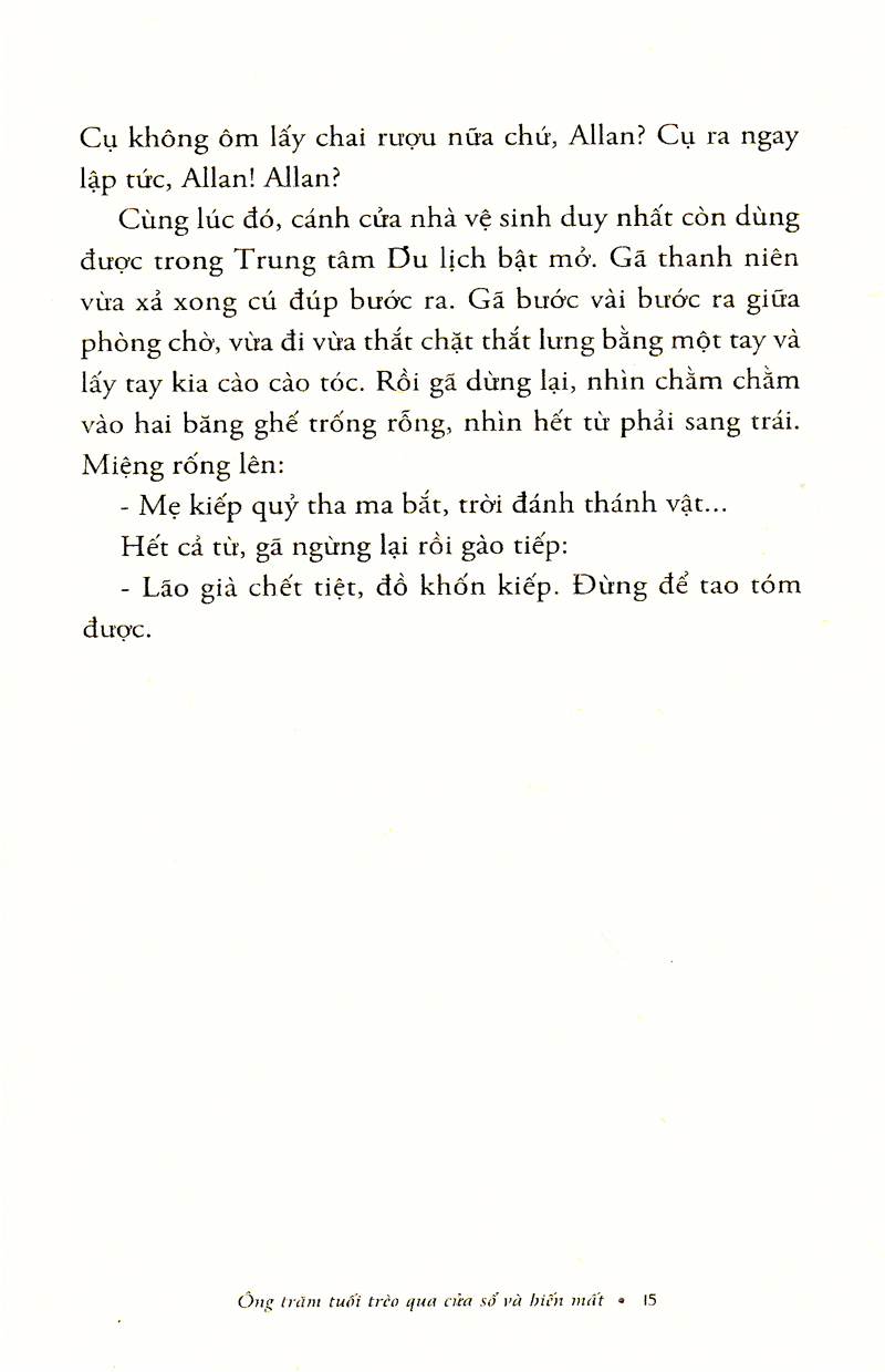 ông trăm tuổi trèo qua cửa số và biến mất (tái bản 2023)