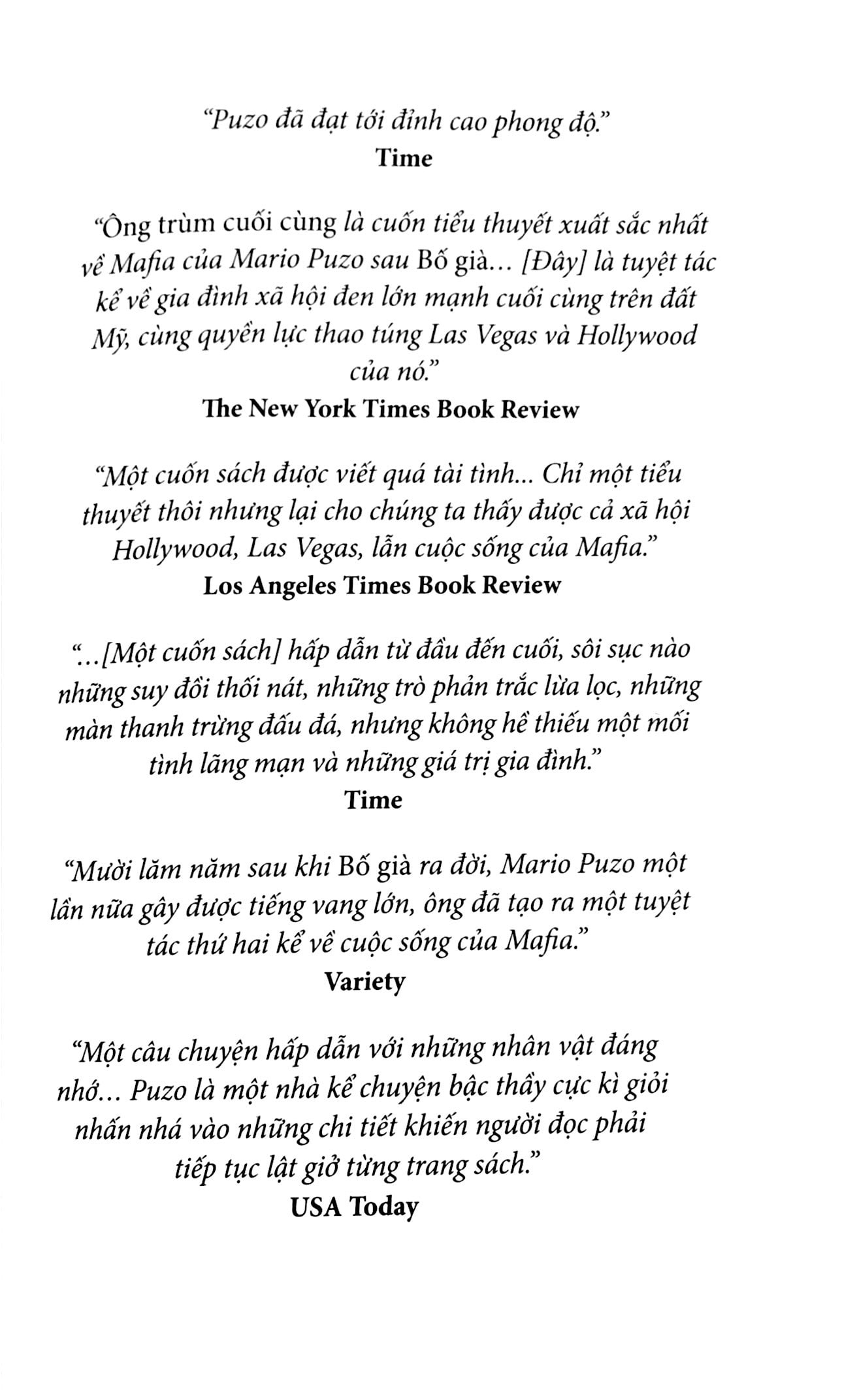 ông trùm cuối cùng