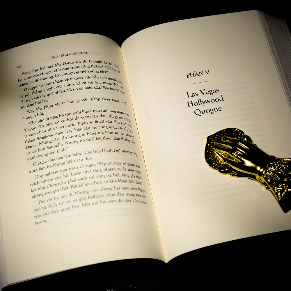 ông trùm cuối cùng - ấn bản giới hạn - bìa da