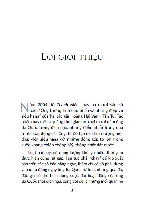 ông tướng tình báo bí ẩn và những điệp vụ siêu hạng