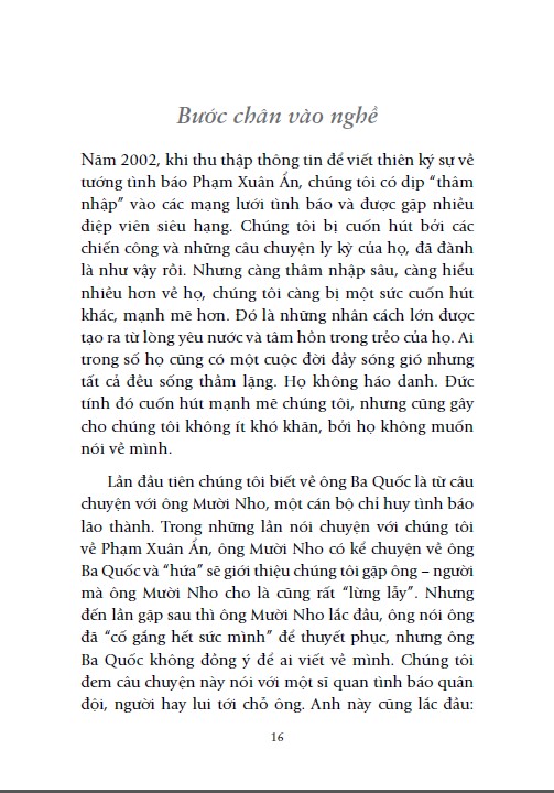 ông tướng tình báo bí ẩn và những điệp vụ siêu hạng