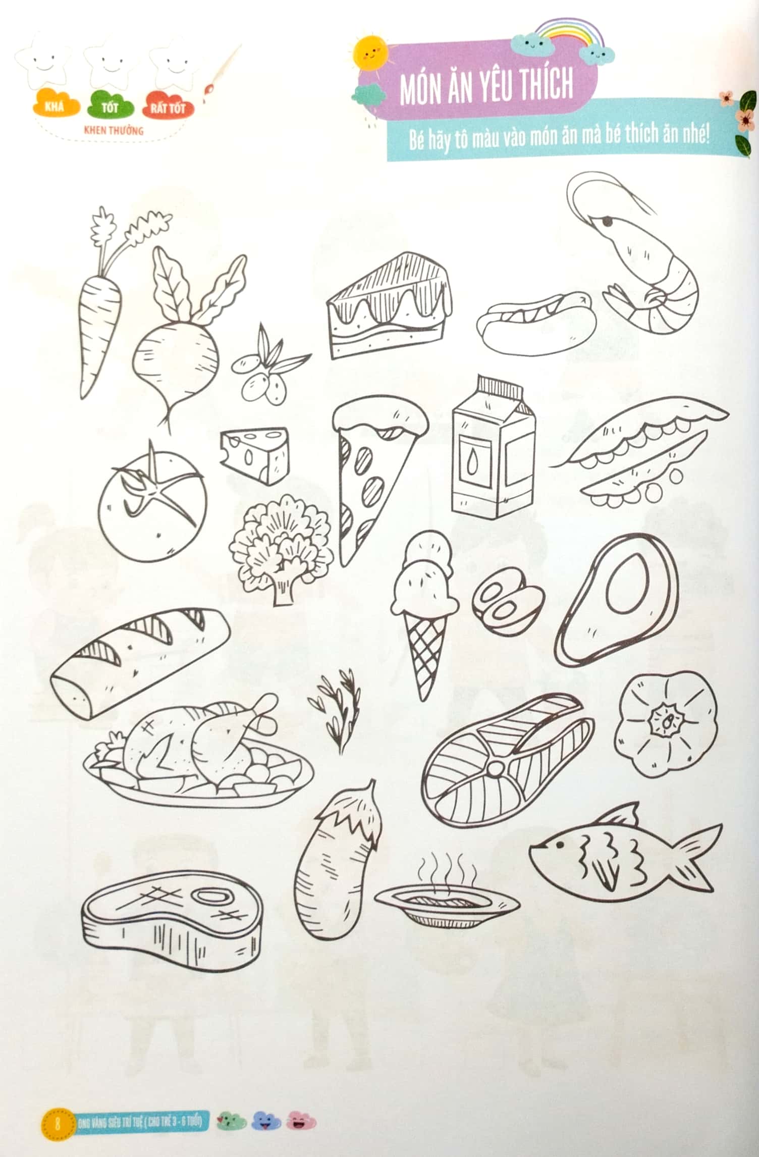 ong vàng siêu trí tuệ (cho trẻ từ 3 - 6 tuổi) - kỹ năng mềm