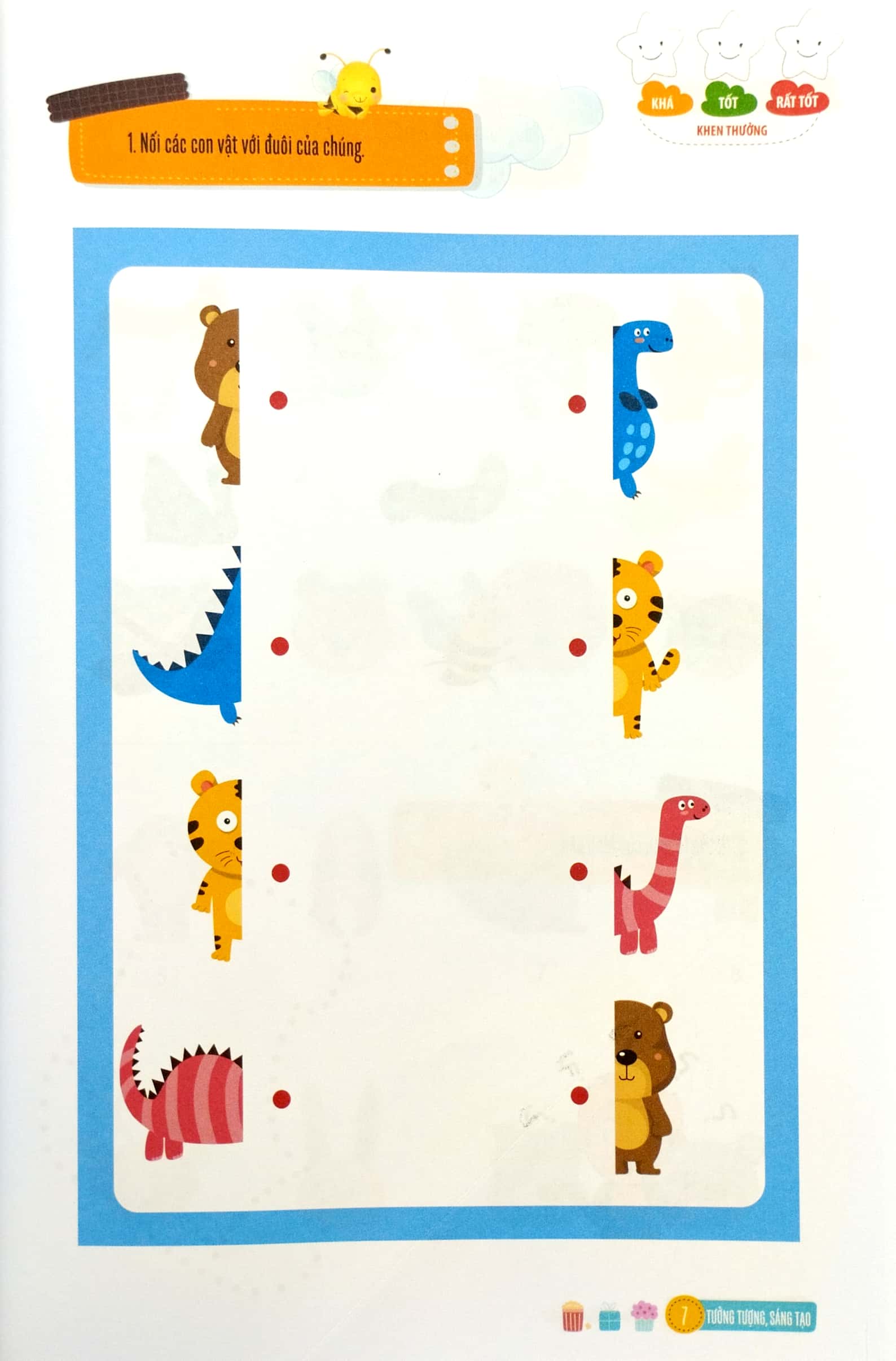 ong vàng siêu trí tuệ (cho trẻ từ 3 - 6 tuổi) - tưởng tượng, sáng tạo