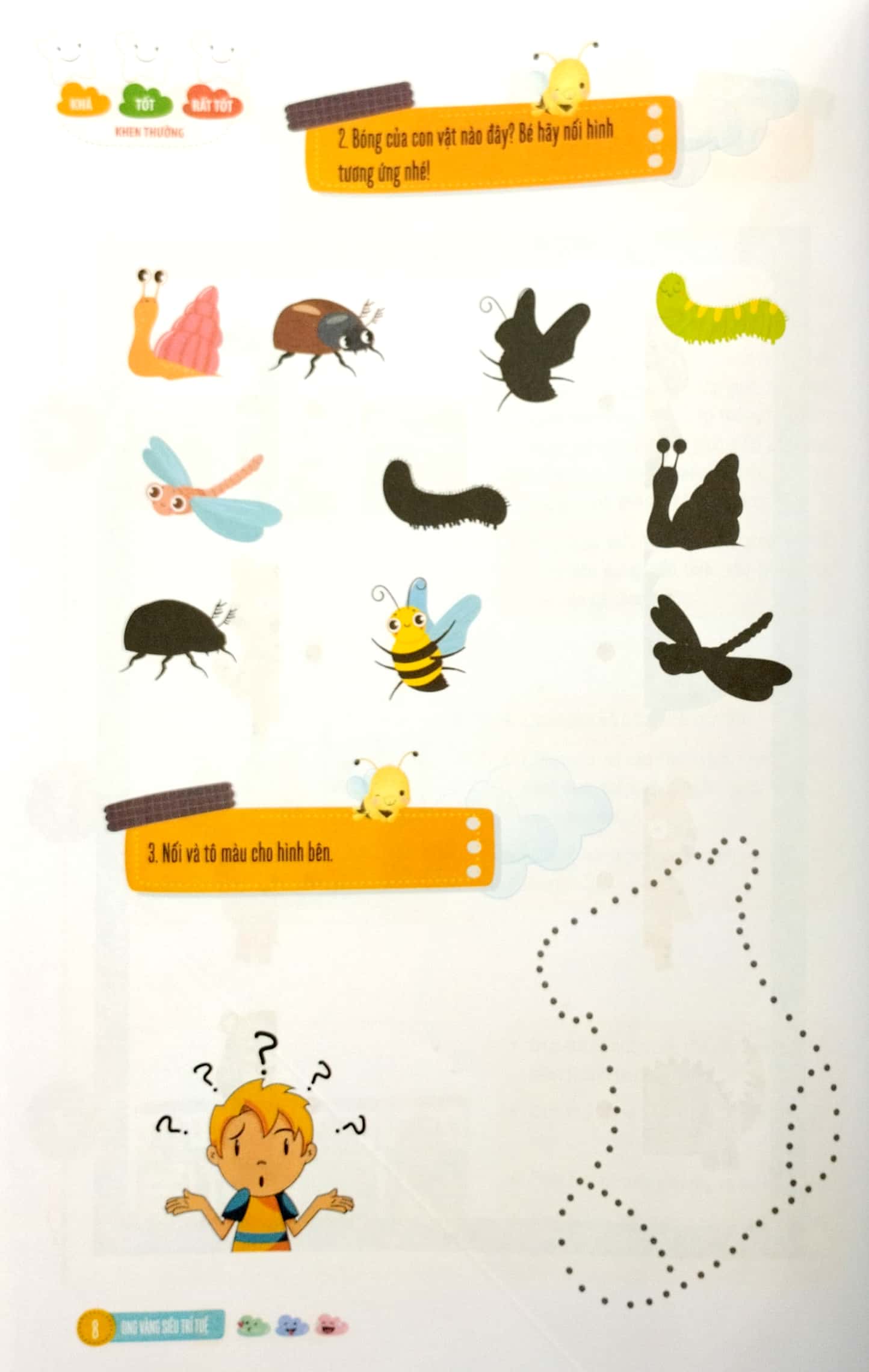 ong vàng siêu trí tuệ (cho trẻ từ 3 - 6 tuổi) - tưởng tượng, sáng tạo