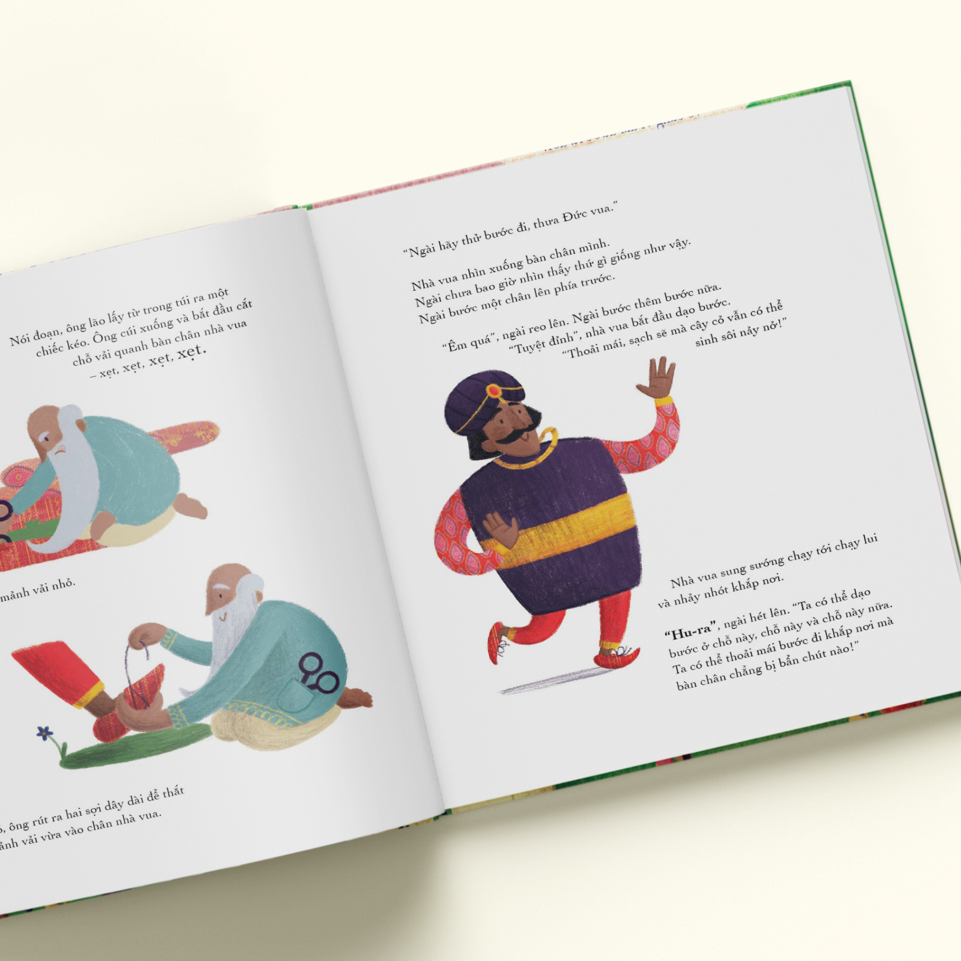 ông vua chân thối - bìa cứng