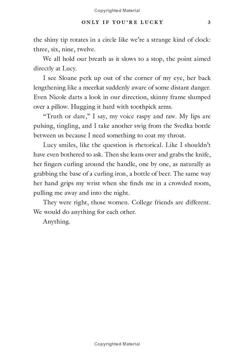 only if you're lucky