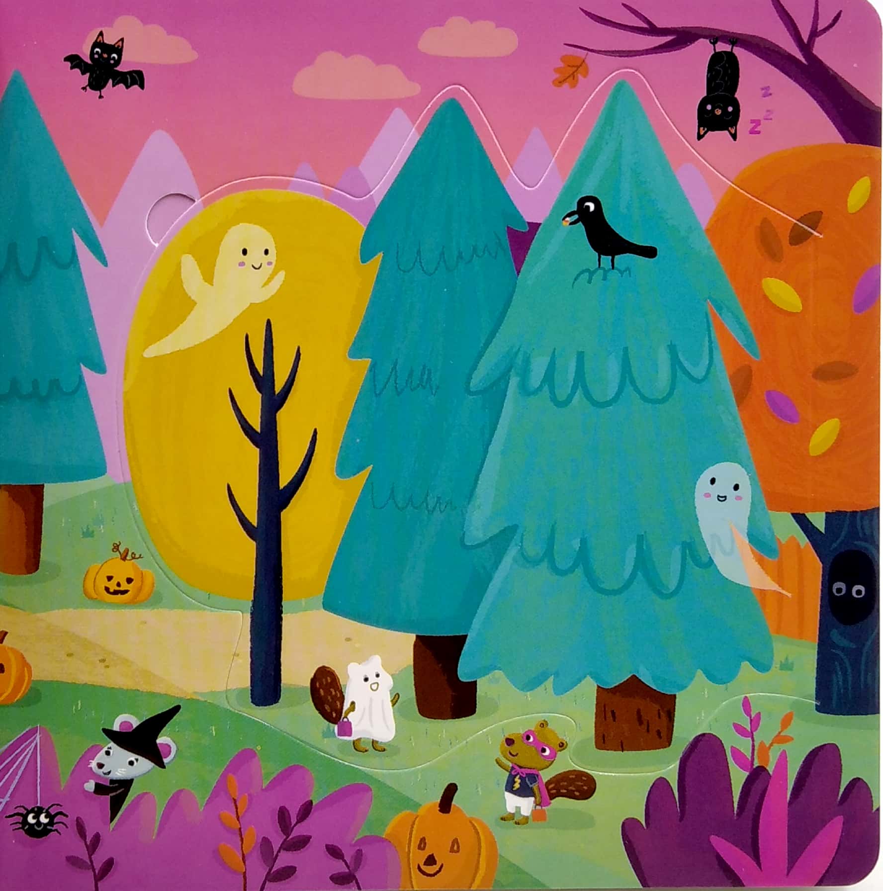 open the witch's door: a halloween lift-the-flap book