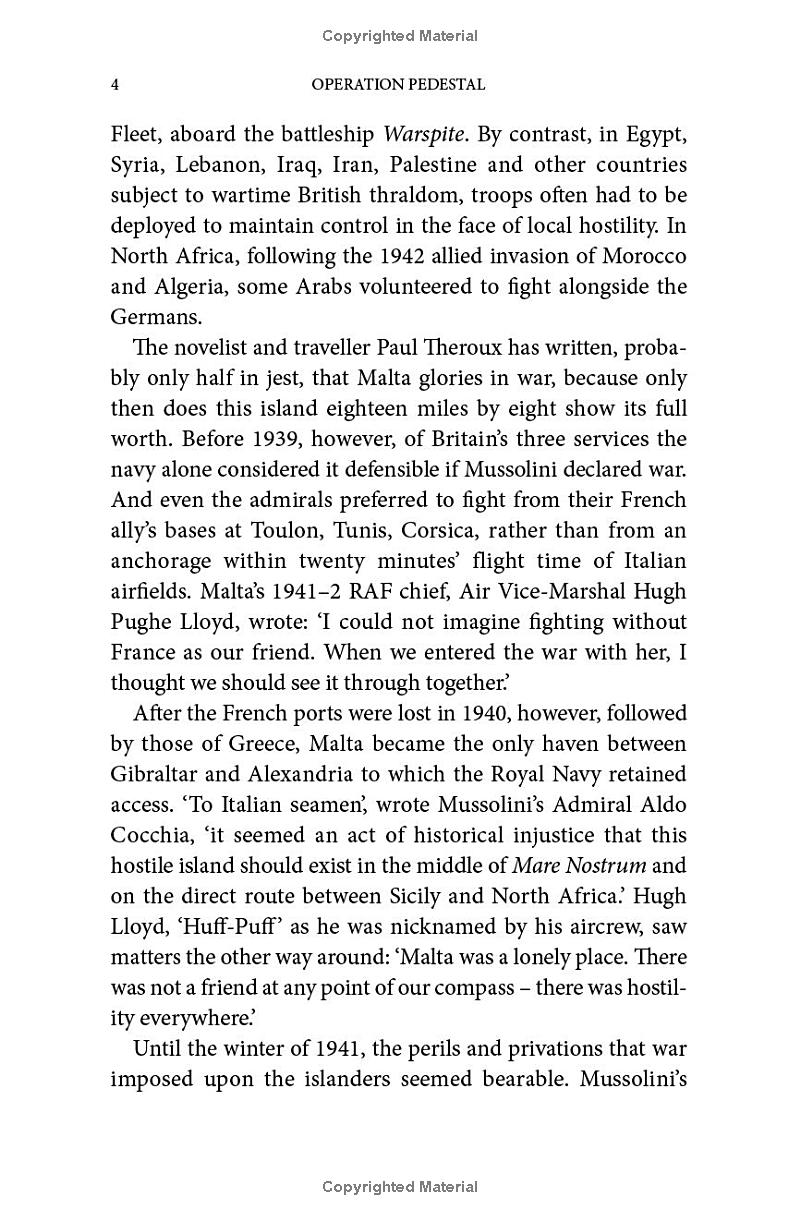 operation pedestal: the fleet that battled to malta 1942