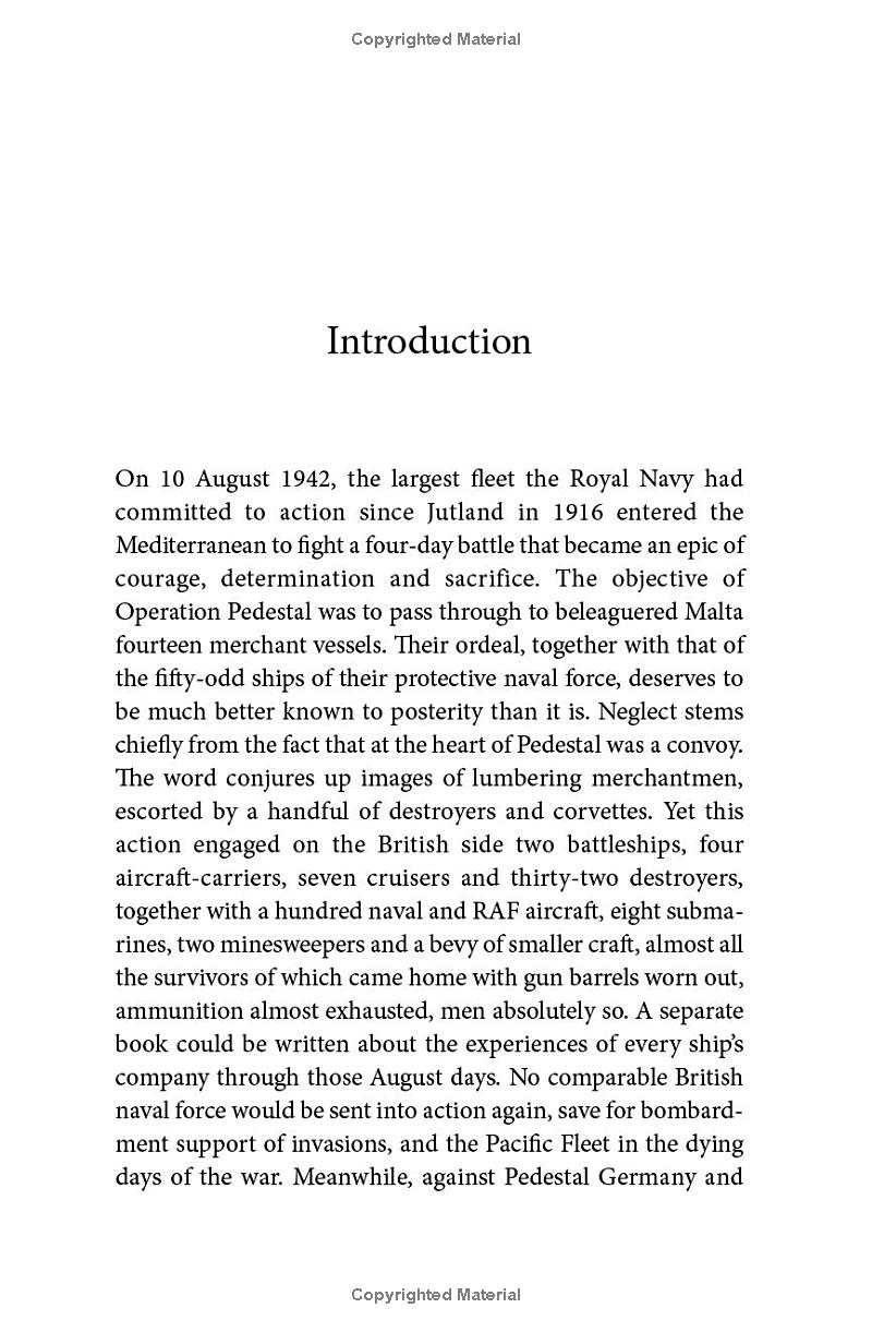 operation pedestal: the fleet that battled to malta 1942