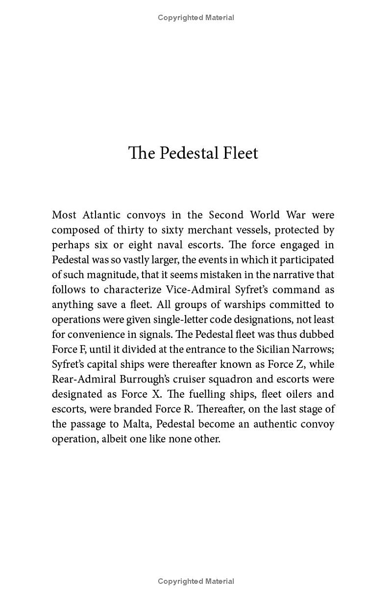 operation pedestal: the fleet that battled to malta 1942