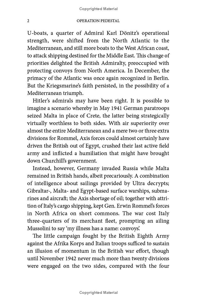 operation pedestal: the fleet that battled to malta 1942