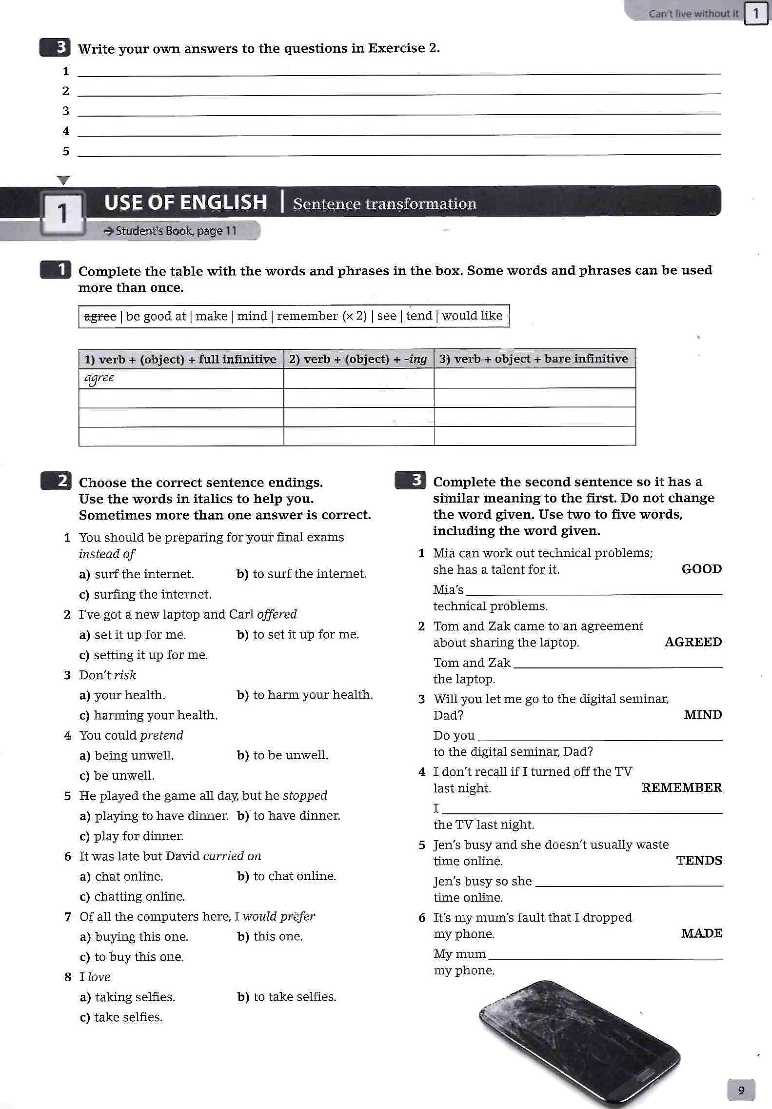 optimise b1+ wb with key
