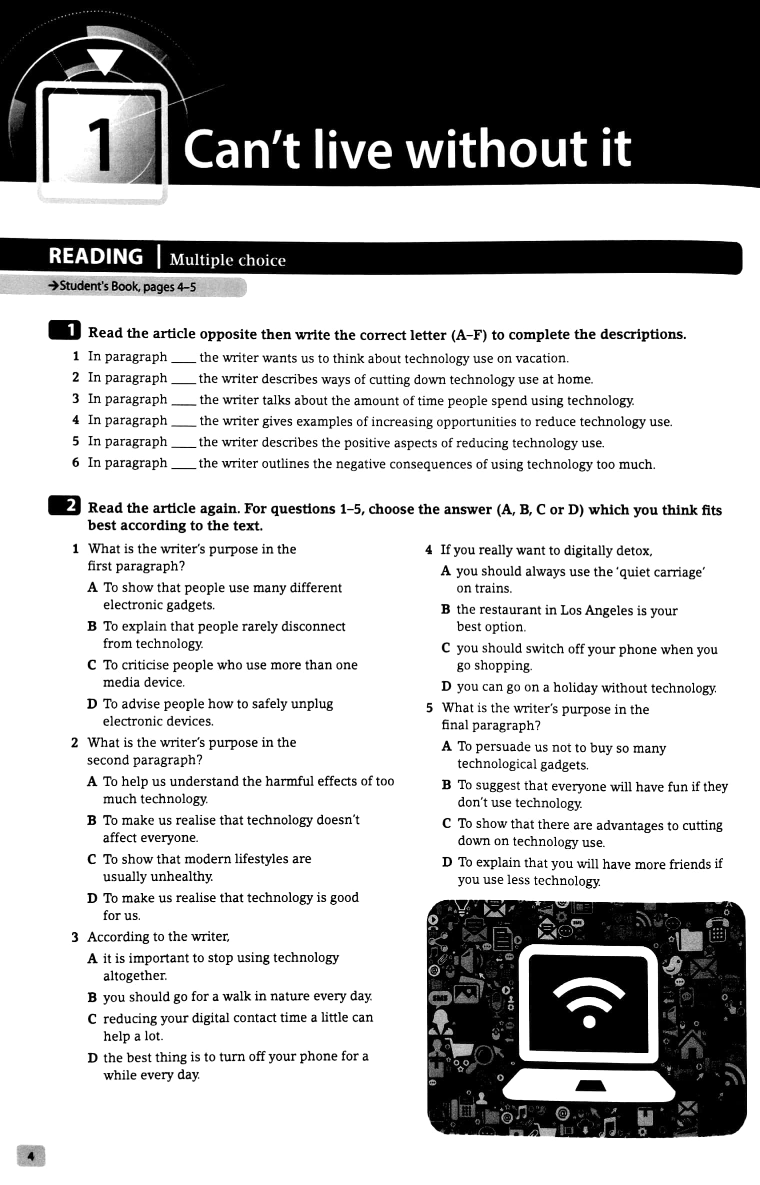 optimise b1+ workbook with key and digital workbook