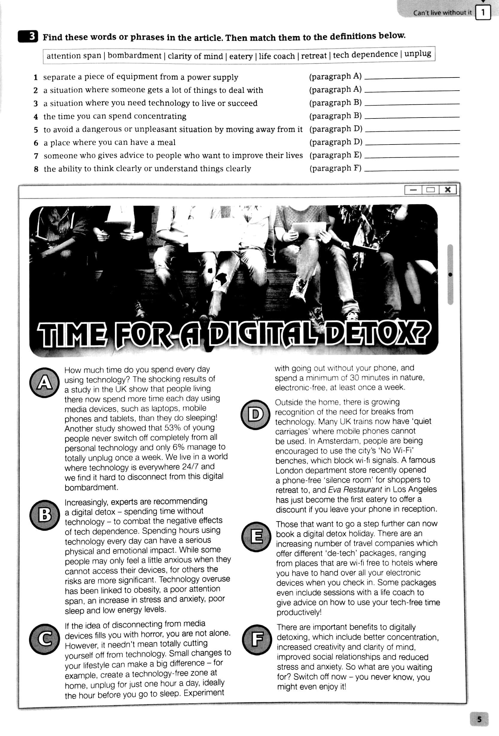 optimise b1+ workbook with key and digital workbook