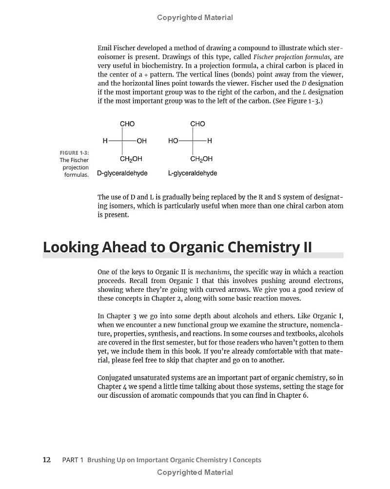 organic chemistry ii for dummies