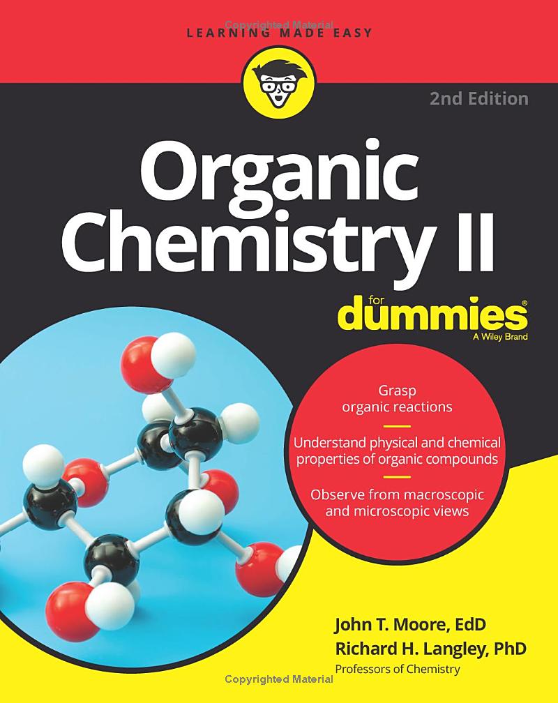 organic chemistry ii for dummies
