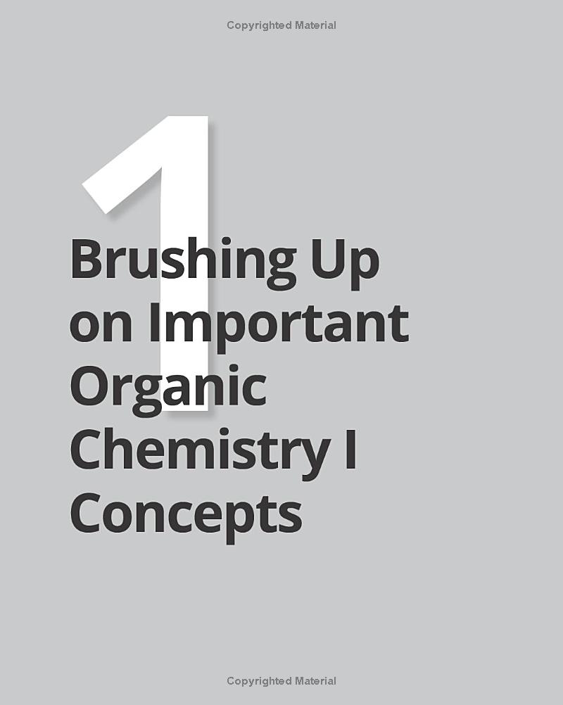 organic chemistry ii for dummies