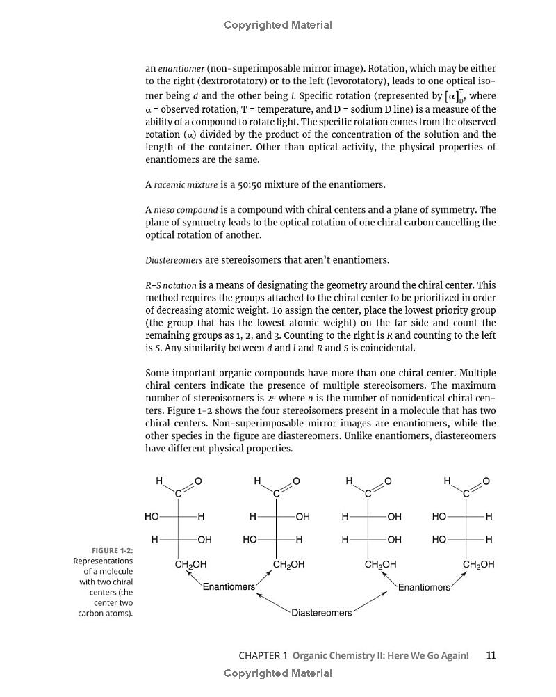 organic chemistry ii for dummies