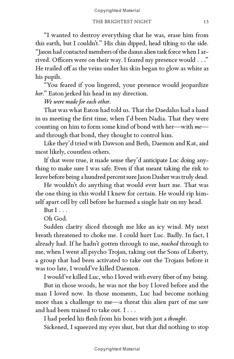 origin series 3: the brightest night