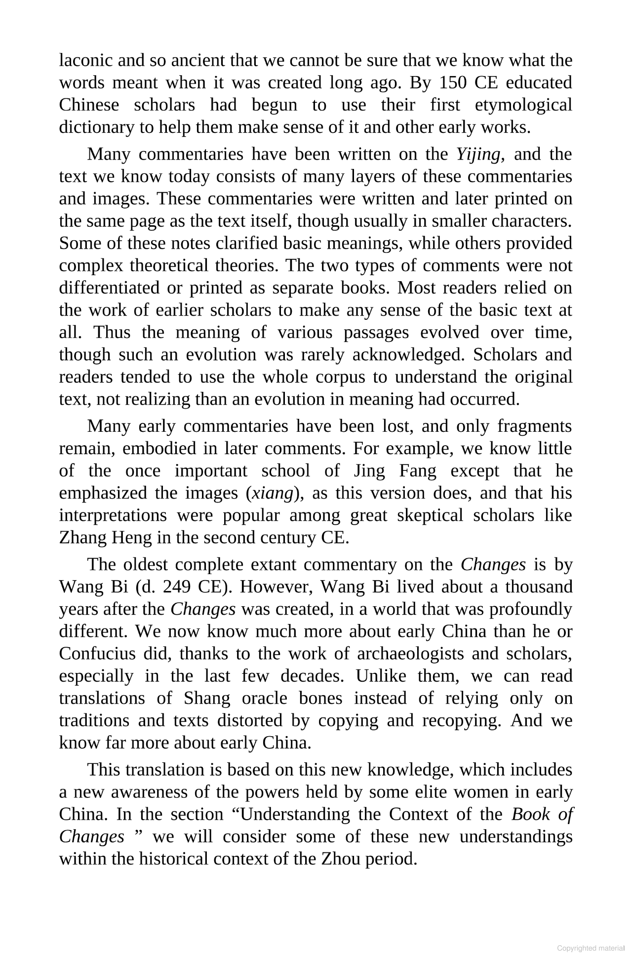 original i ching: an authentic translation of the book of changes