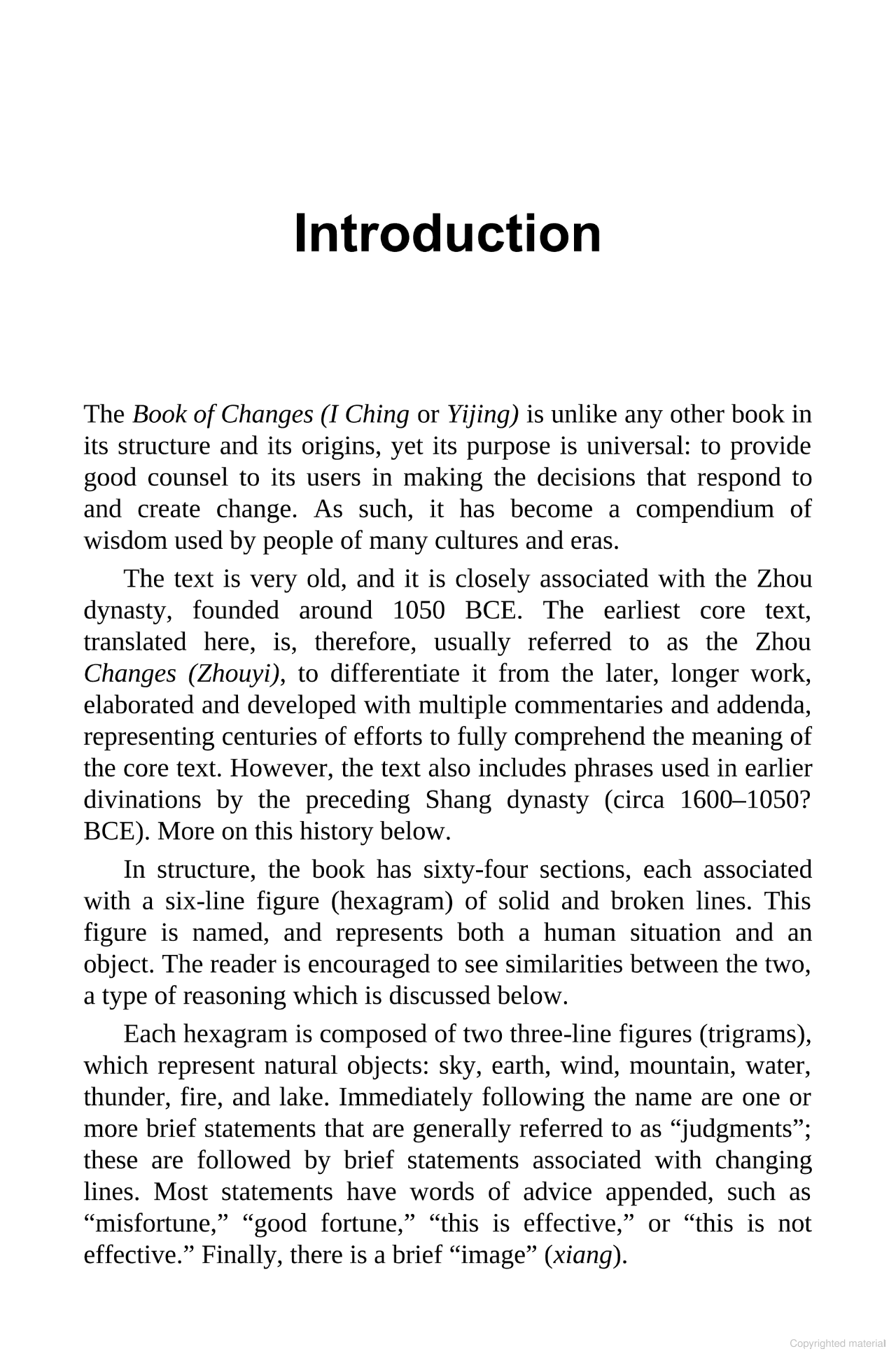 original i ching: an authentic translation of the book of changes