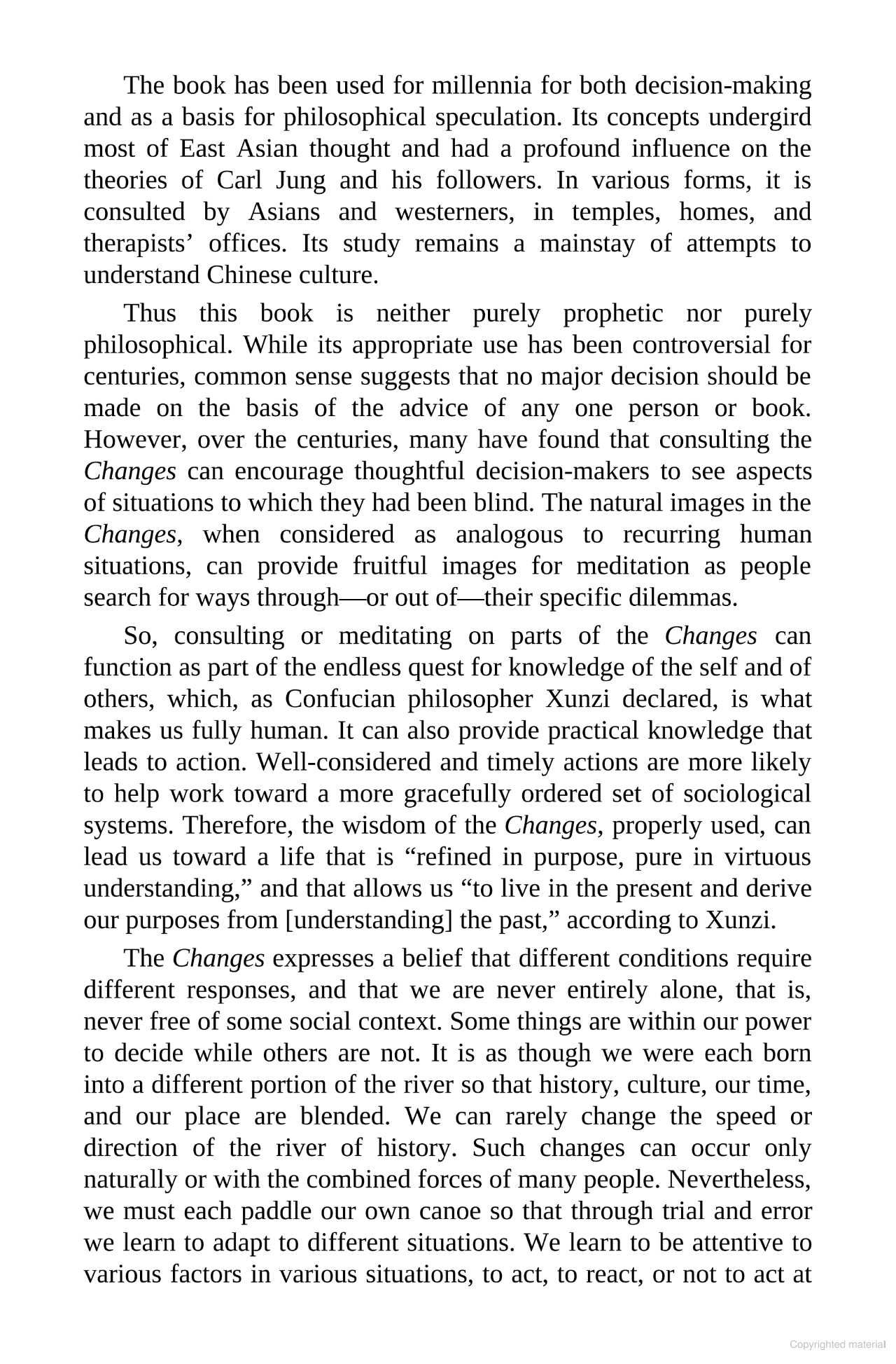 original i ching: an authentic translation of the book of changes