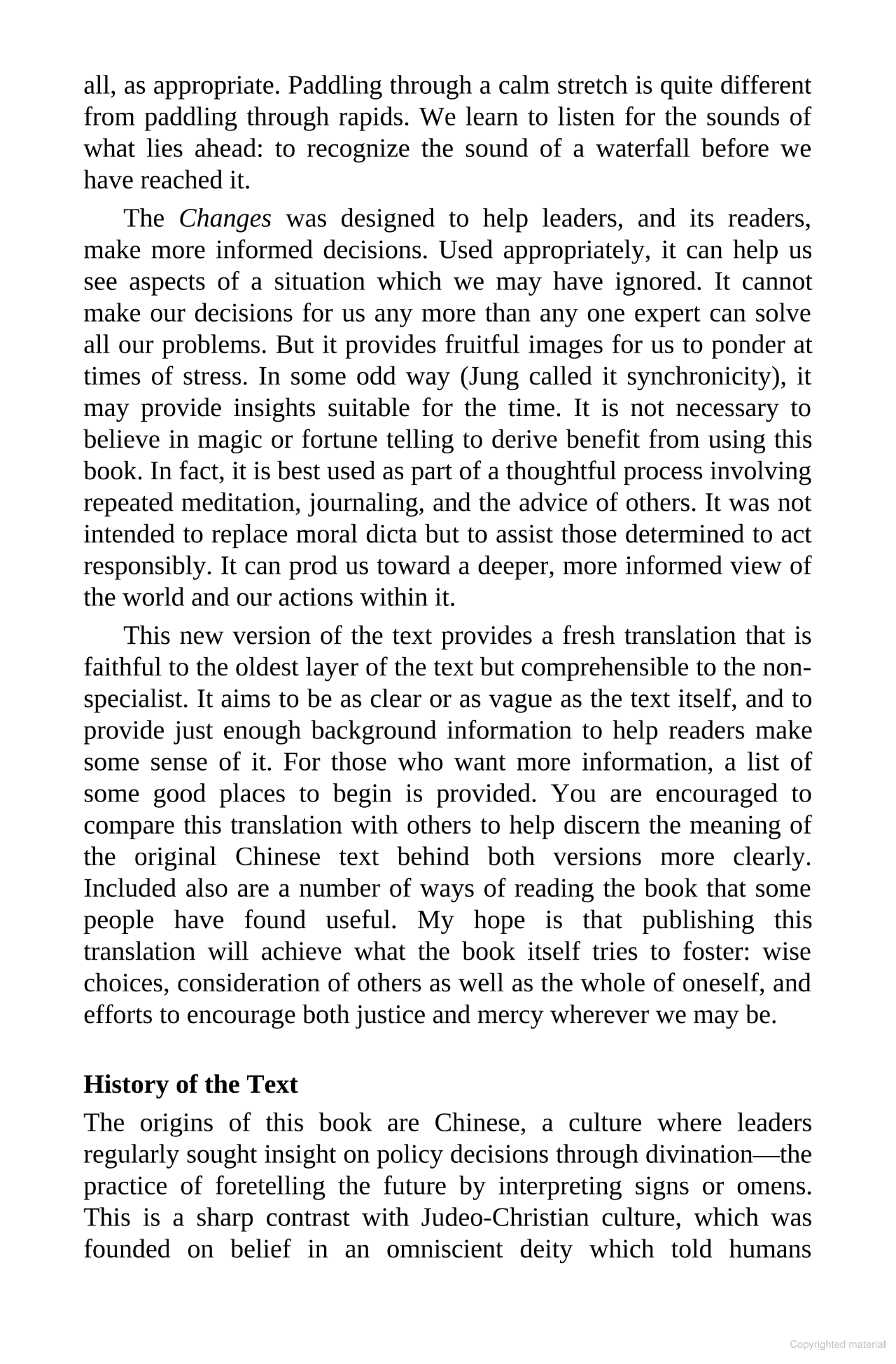 original i ching: an authentic translation of the book of changes