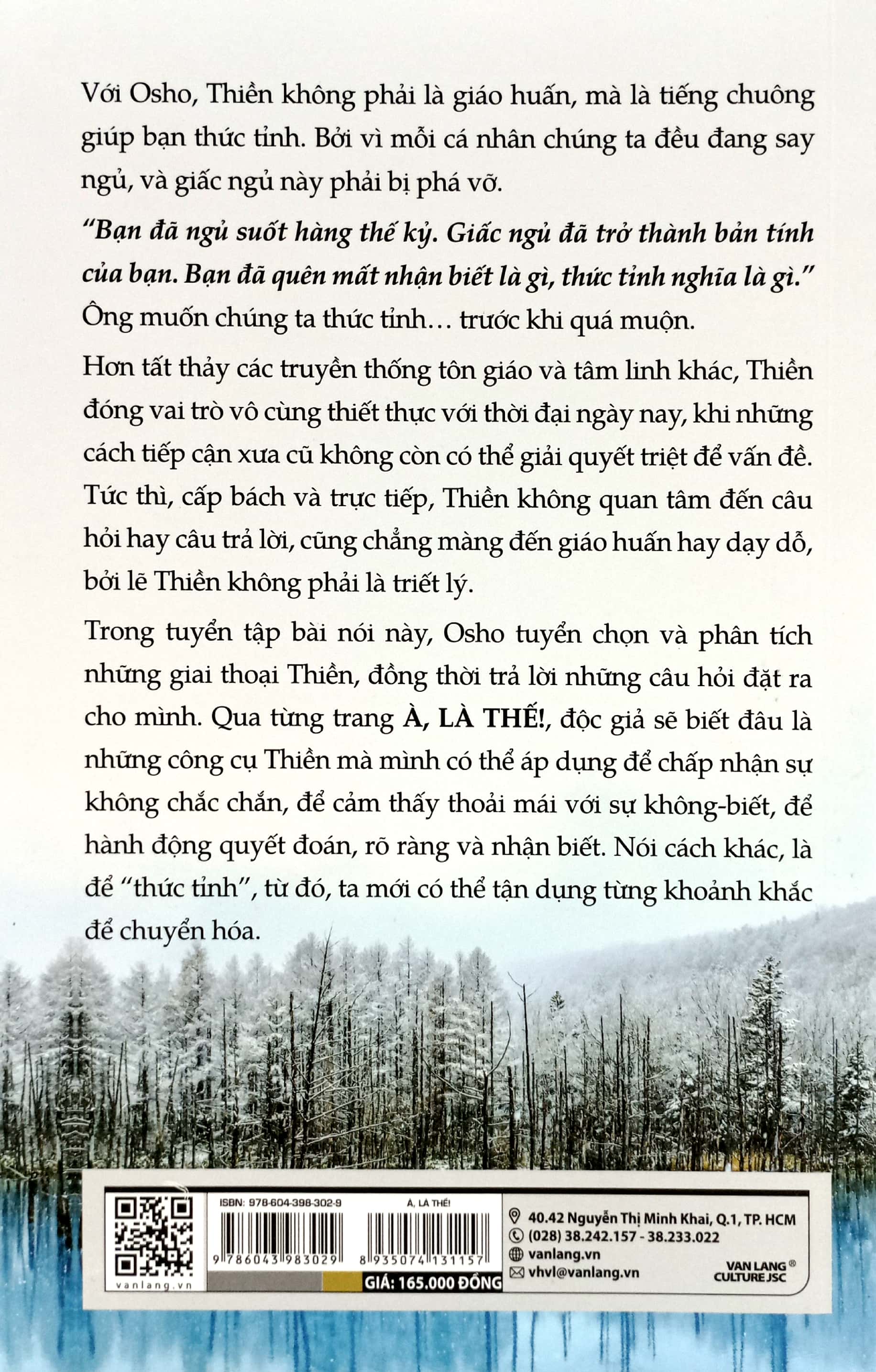 osho - à, là thế! (tái bản 2023)