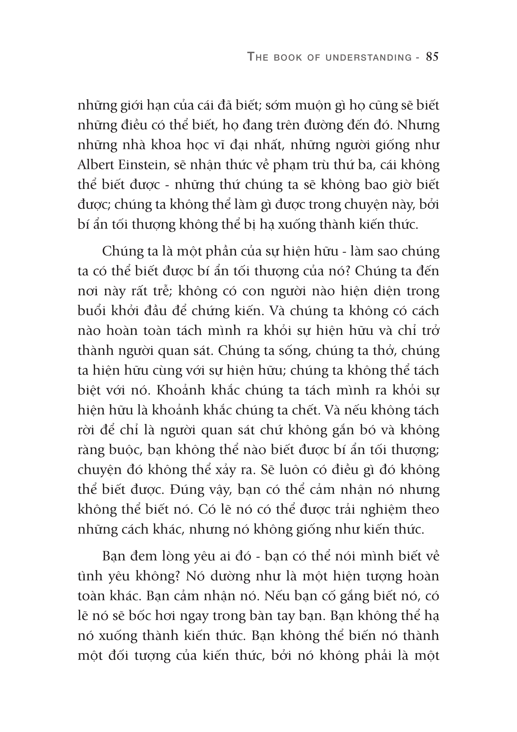 osho - hiểu - đường đến tự do