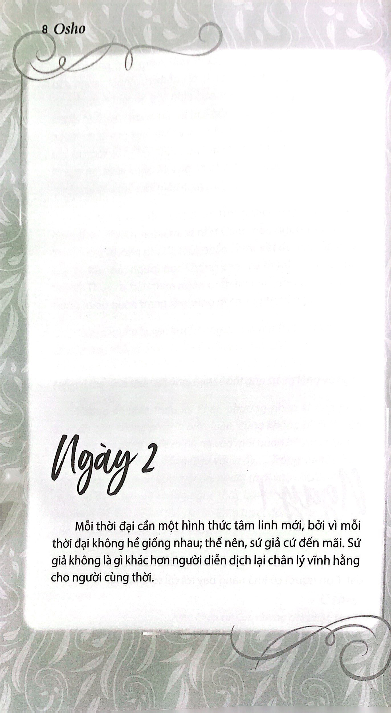 osho - suy ngẫm đầu tiên vào buổi sáng - 365 khoảnh khắc thăng hoa cho ngày mới tỉnh thức (tái bản 2022)