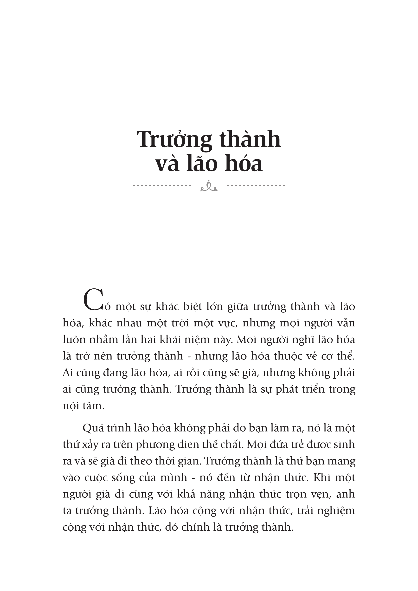 osho - trưởng thành - chạm tới bầu trời nội tâm của bạn