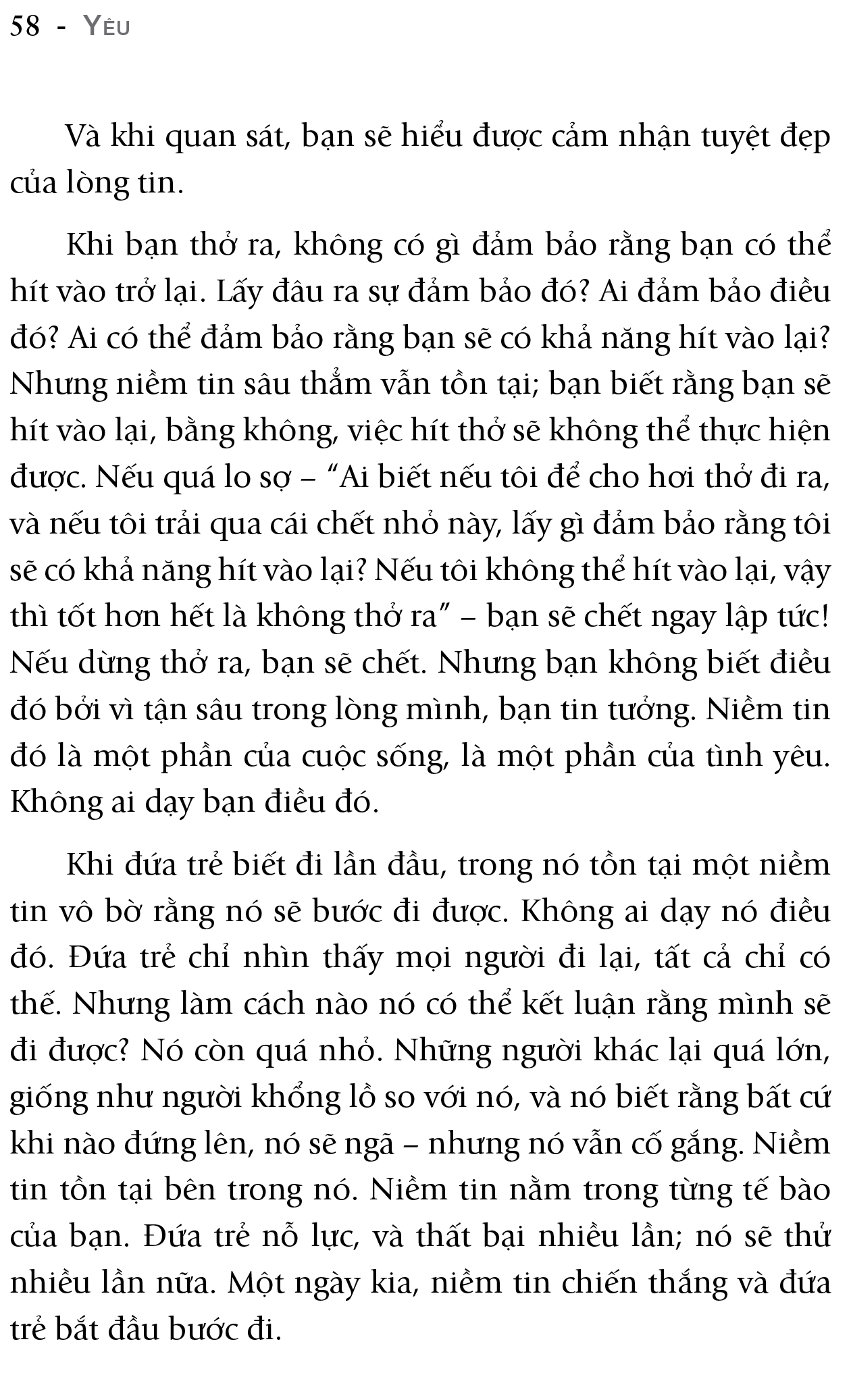 osho - yêu - being in love