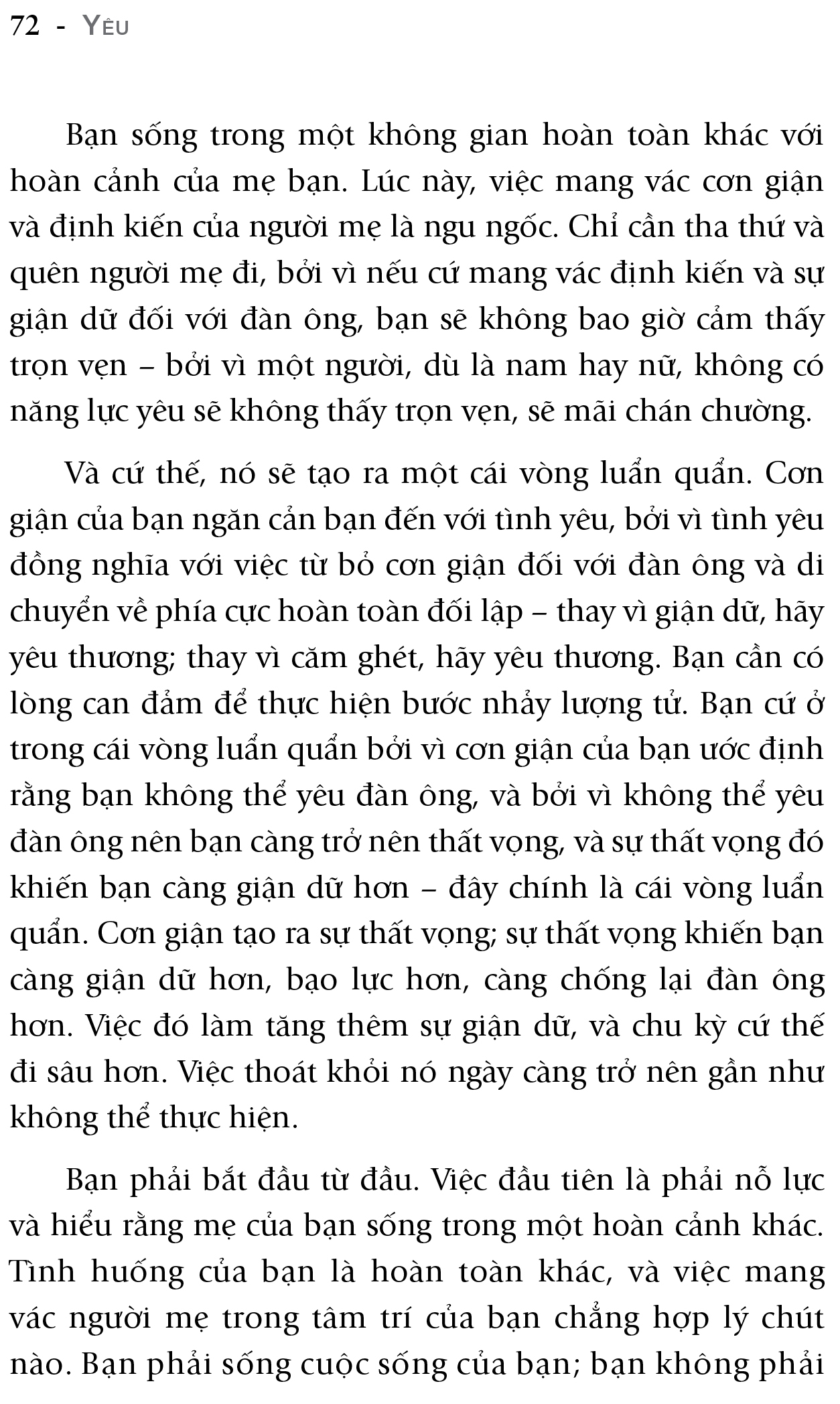 osho - yêu - being in love