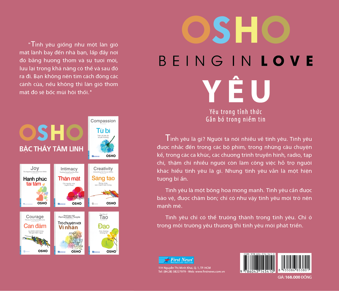 osho - yêu - being in love